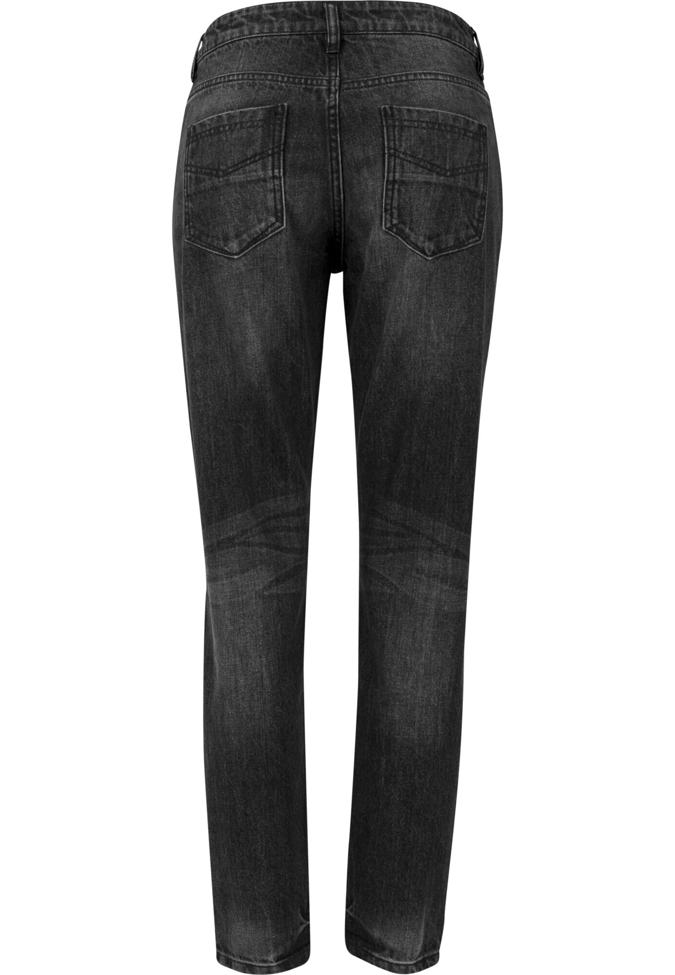 Urban Classics Jeans 'Boyfriend' negru - Pled.ro