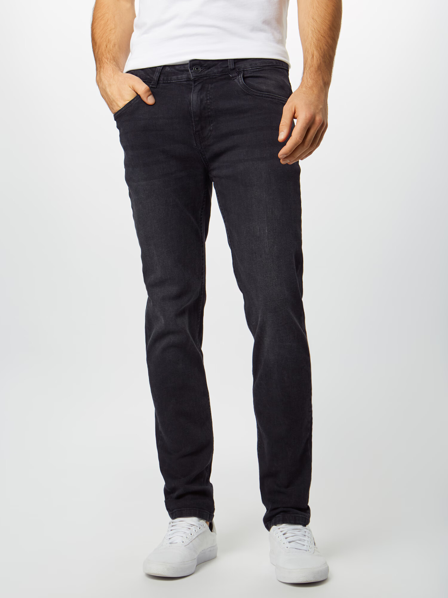 Urban Classics Jeans negru denim - Pled.ro