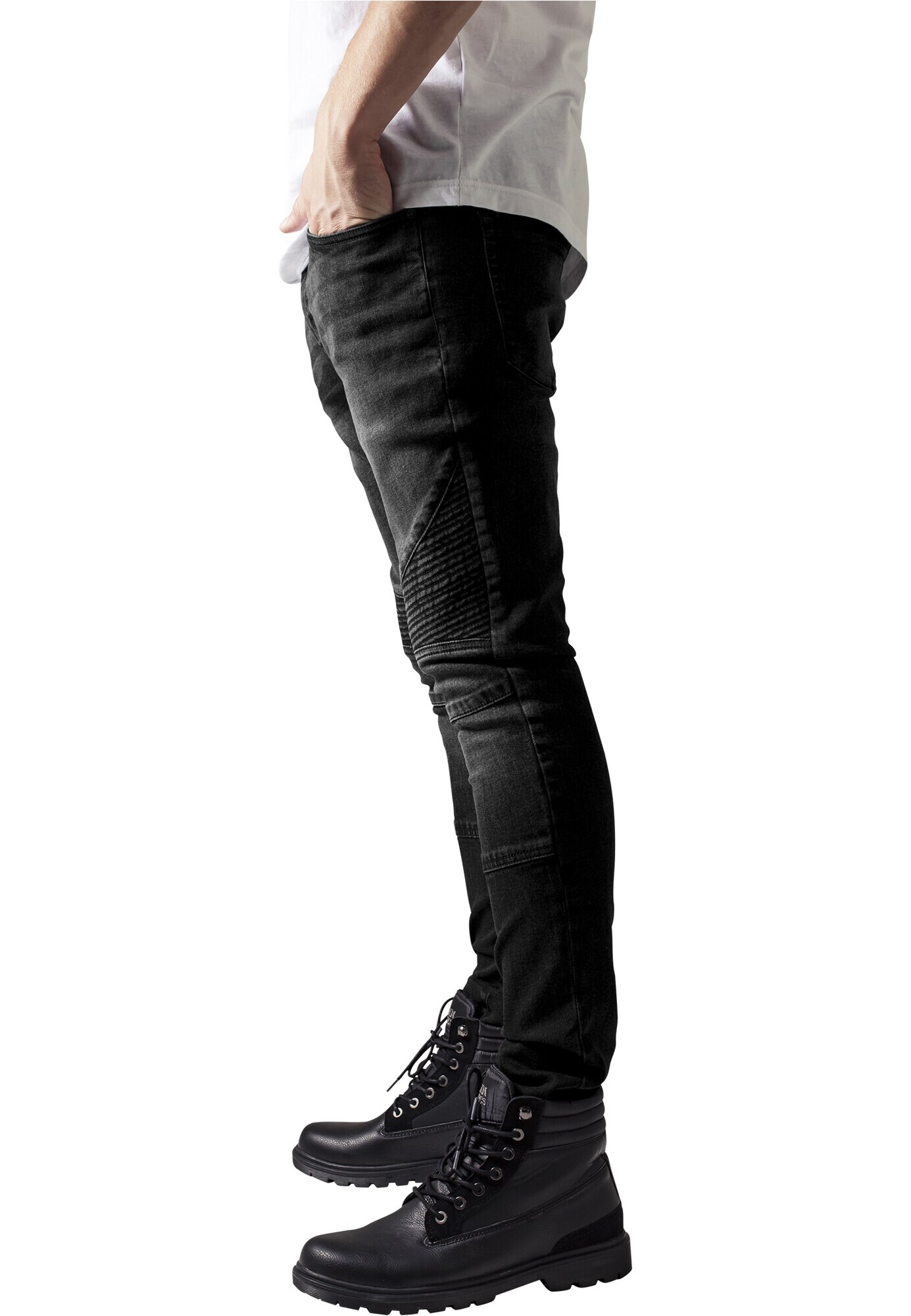 Urban Classics Jeans negru denim - Pled.ro