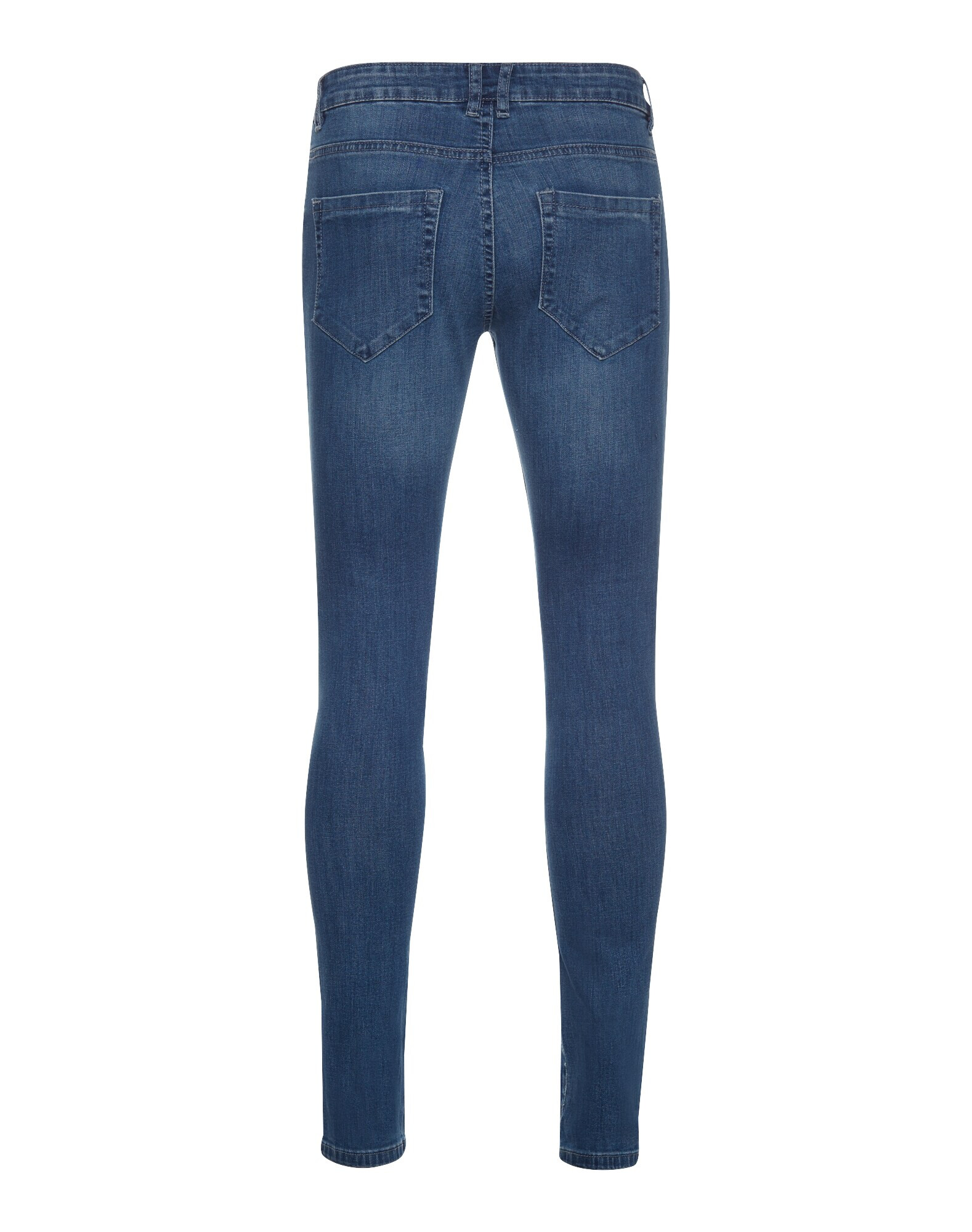 Urban Classics Jeans 'Slim Fit Biker' albastru denim - Pled.ro