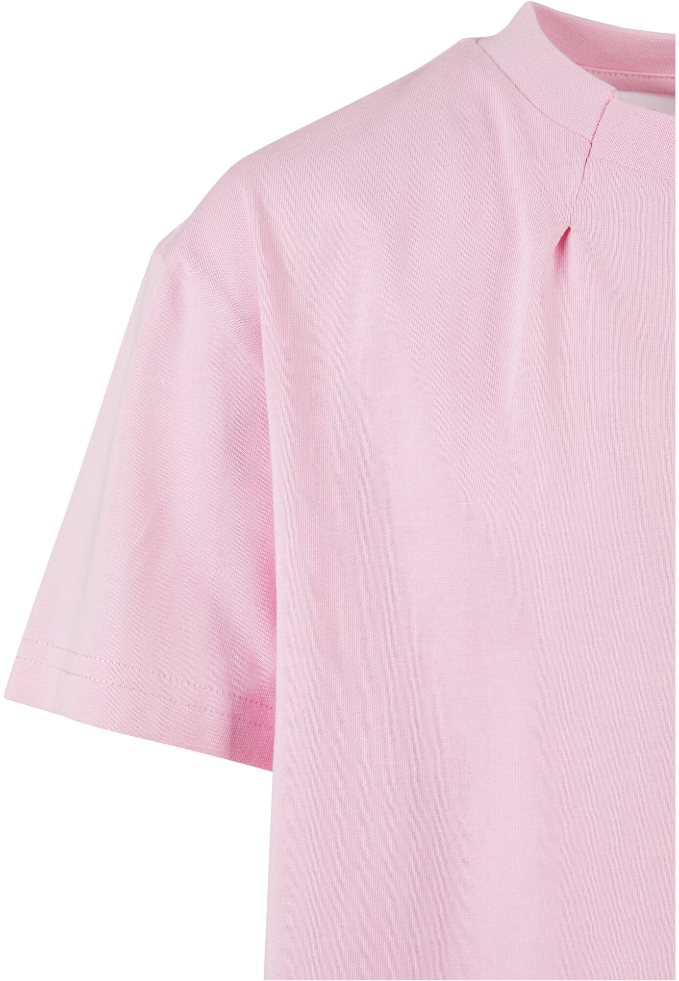 Urban Classics Kids Tricou 'Pleat Tee' roz - Pled.ro