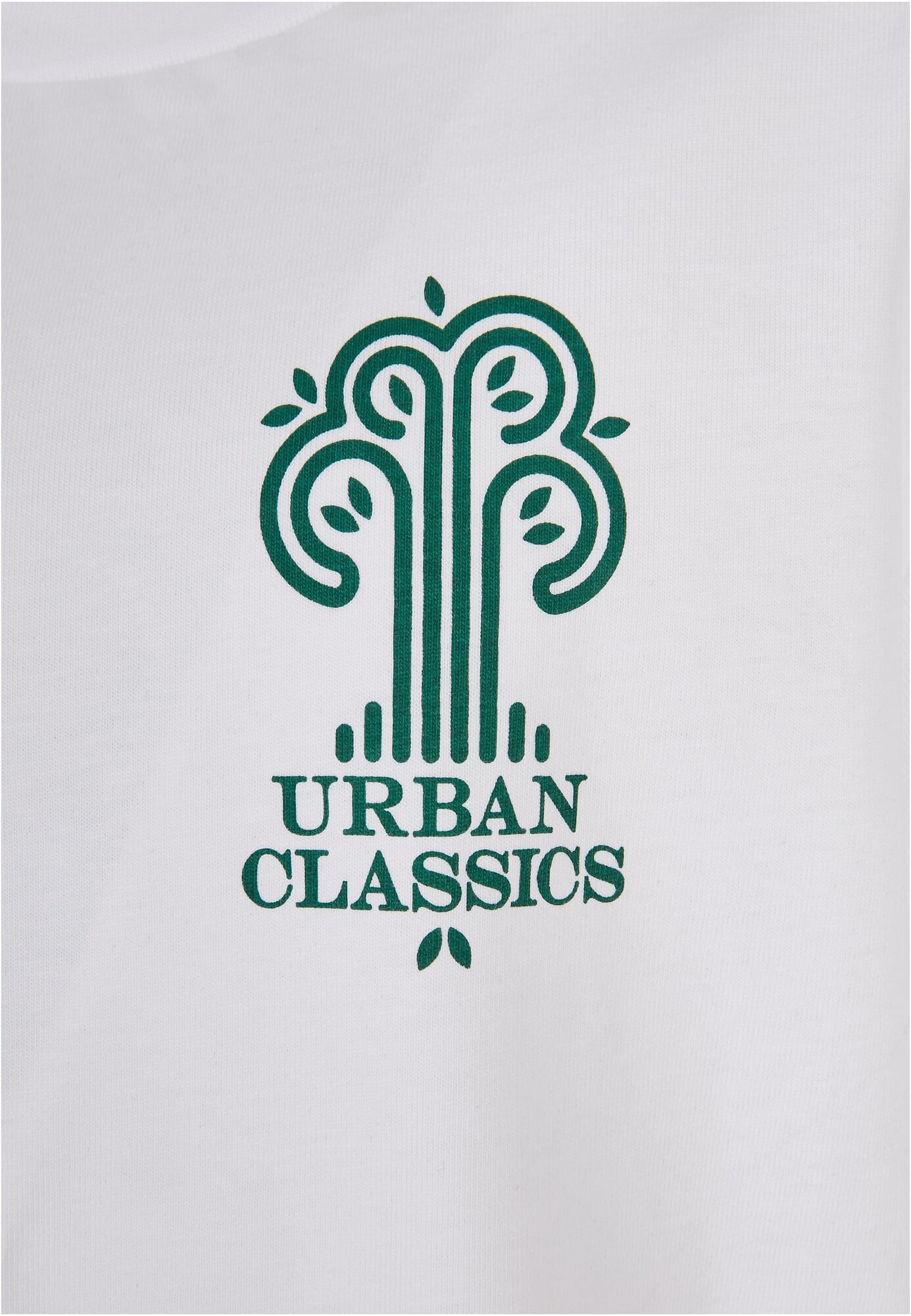 Urban Classics Kids Tricou verde / alb - Pled.ro