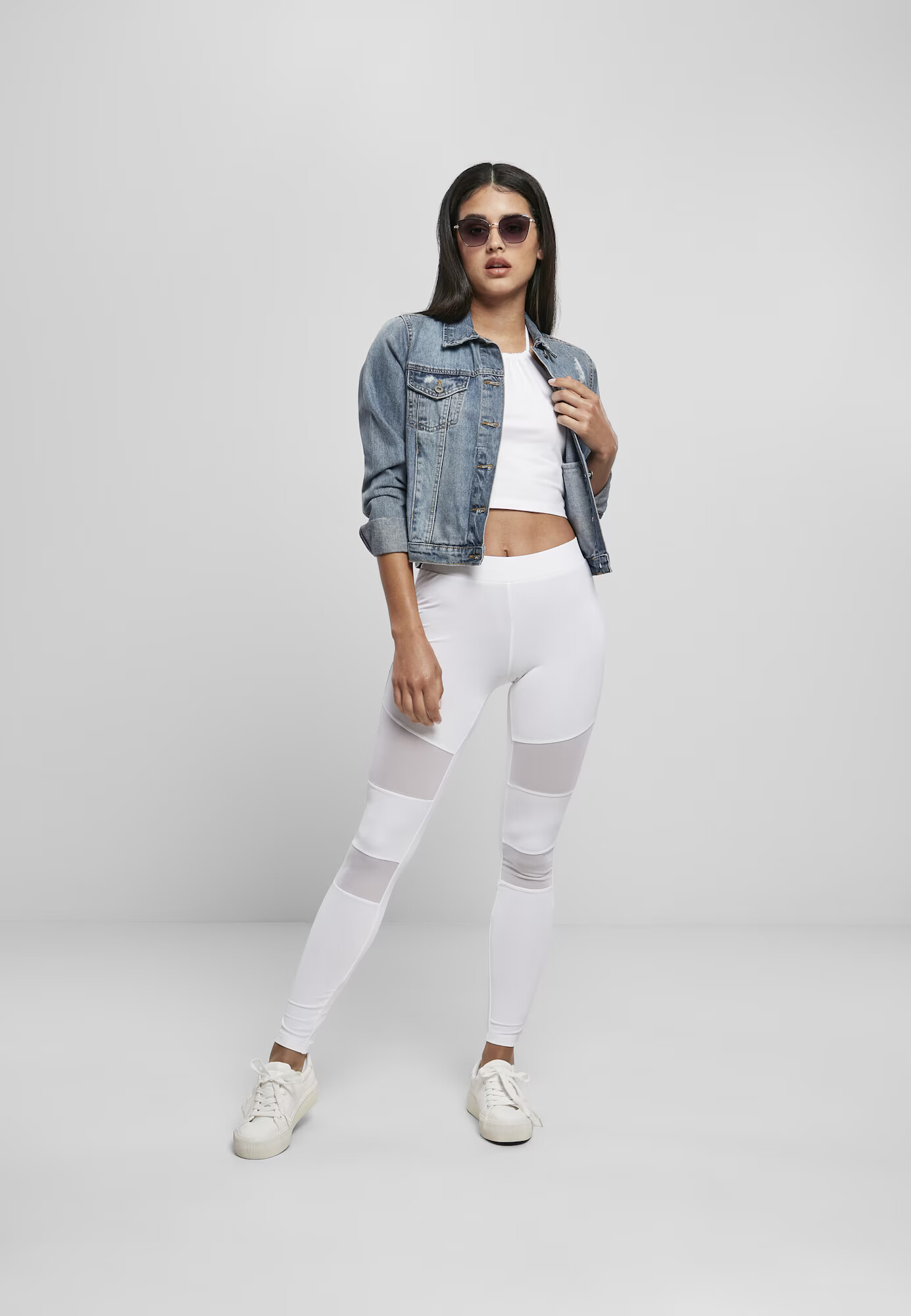 Urban Classics Leggings alb - Pled.ro