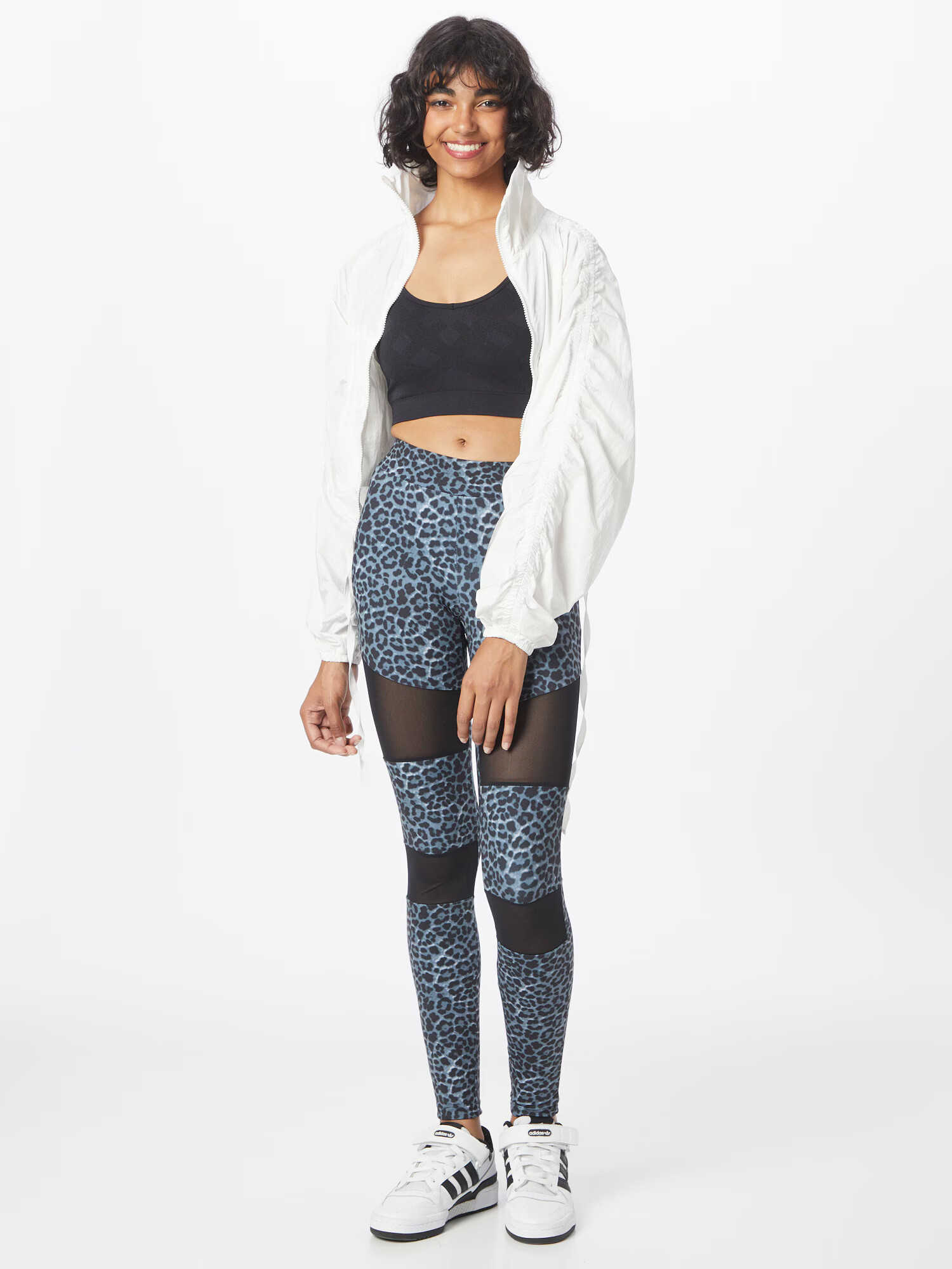 Urban Classics Leggings albastru / albastru închis / negru / alb - Pled.ro