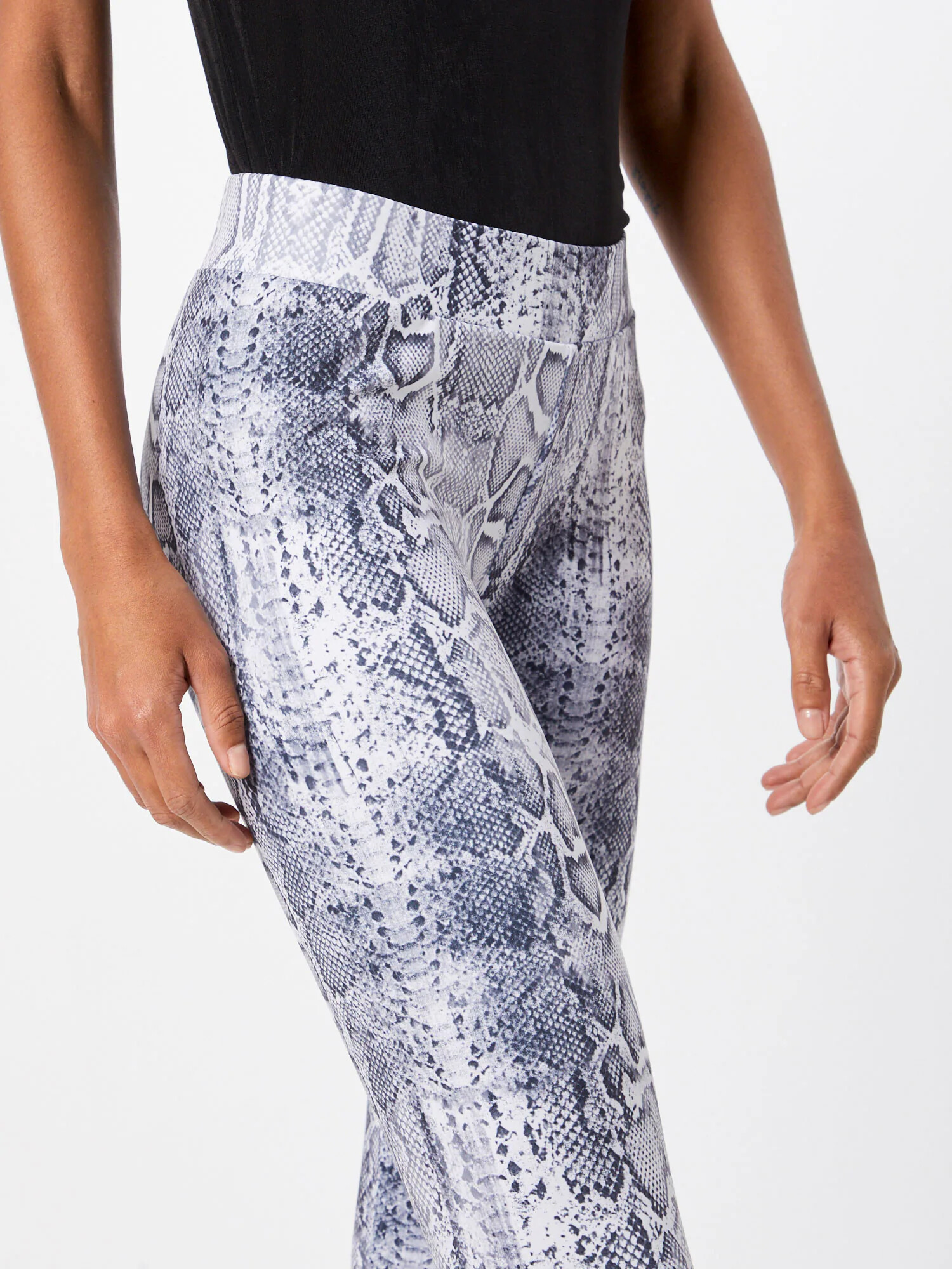 Urban Classics Leggings albastru închis / gri deschis - Pled.ro