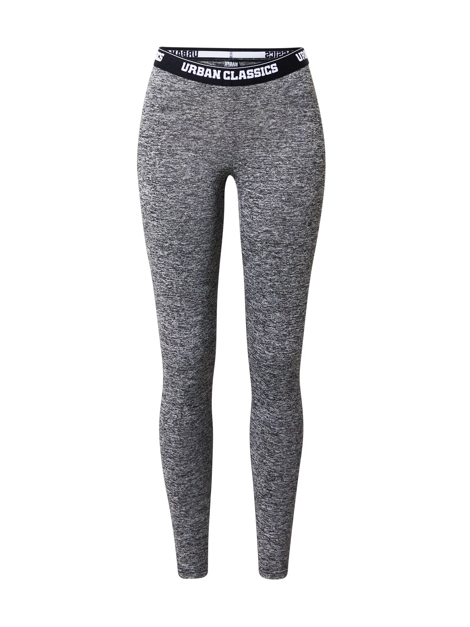 Urban Classics Leggings gri amestecat / negru / alb - Pled.ro