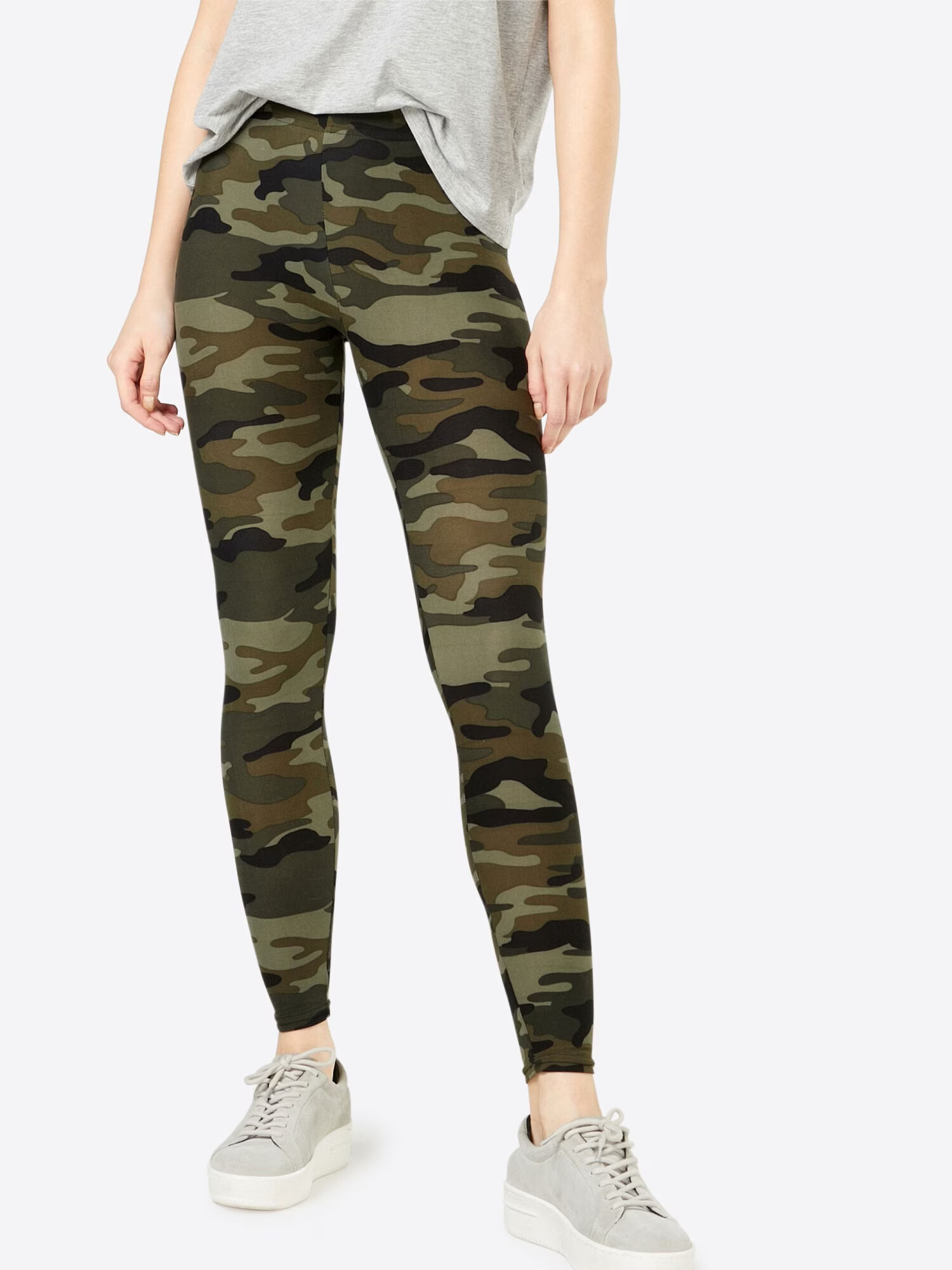 Urban Classics Leggings kaki / oliv / verde închis - Pled.ro