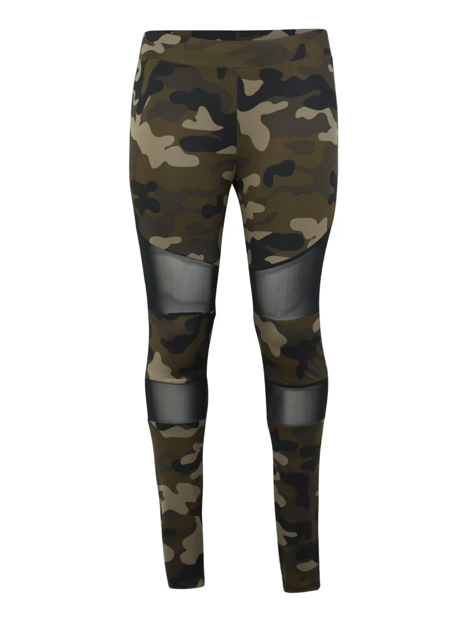 Urban Classics Leggings kaki / oliv / negru - Pled.ro