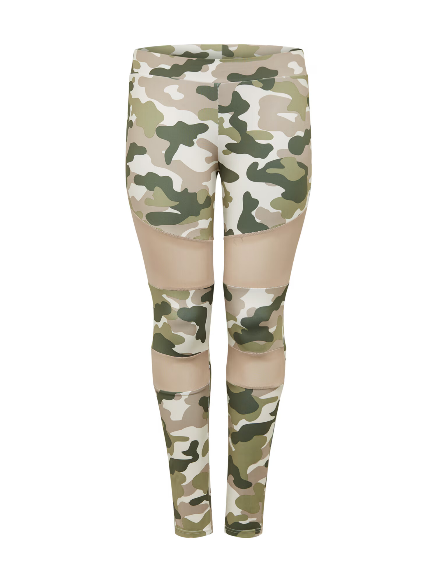 Urban Classics Leggings kaki / verde închis / roz pal / alb - Pled.ro