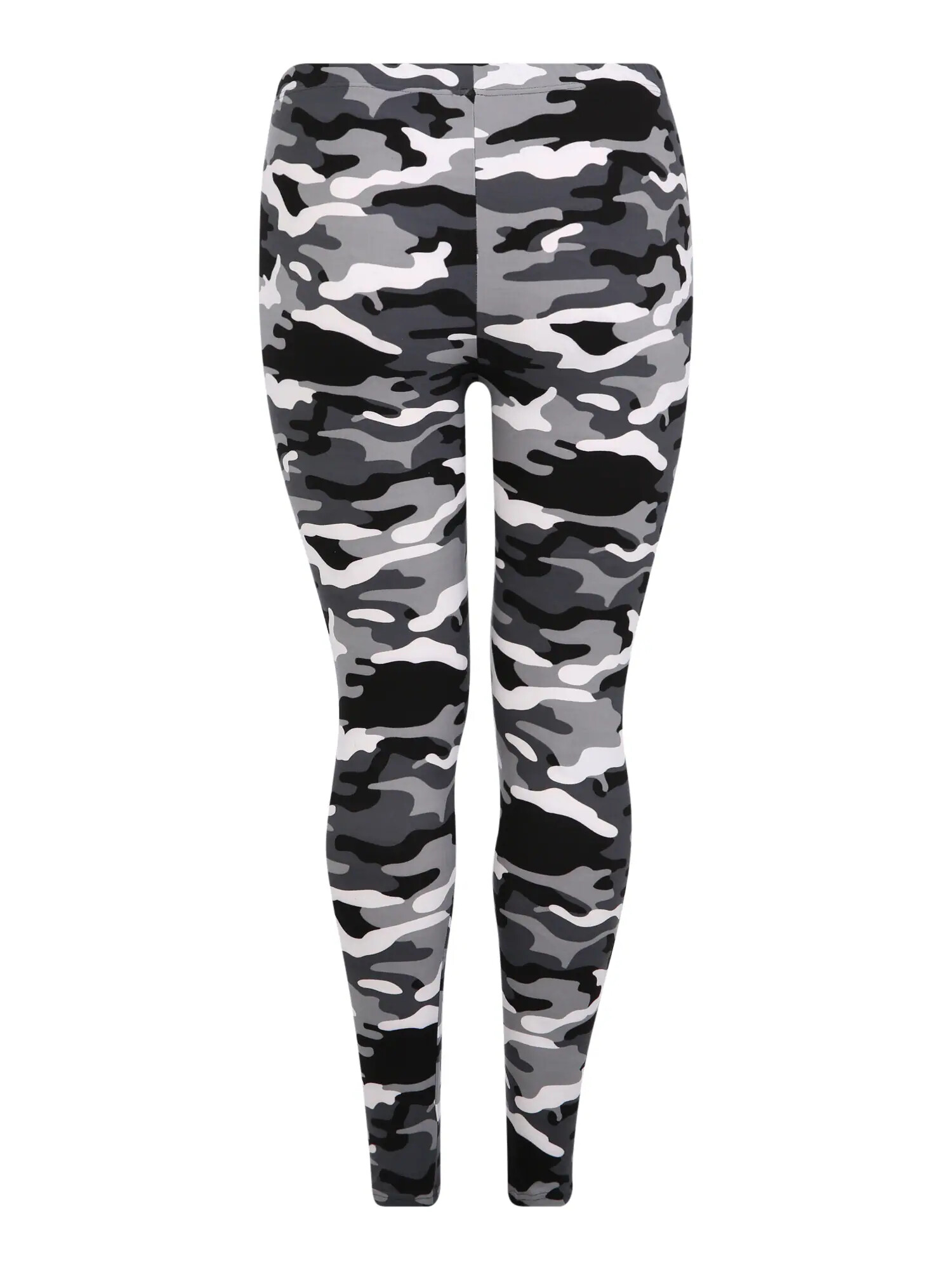 Urban Classics Leggings 'Ladies Camos' gri / negru / alb - Pled.ro