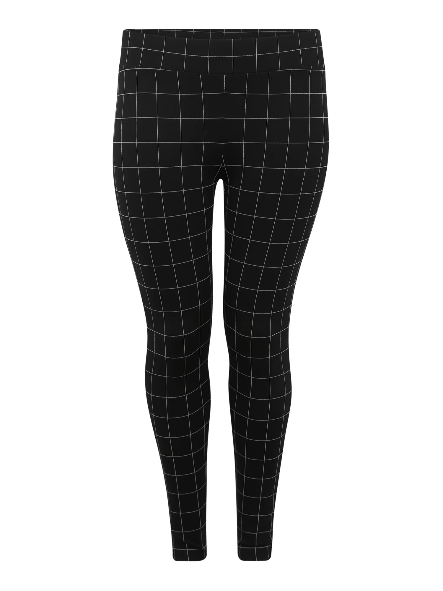 Urban Classics Leggings negru / alb - Pled.ro