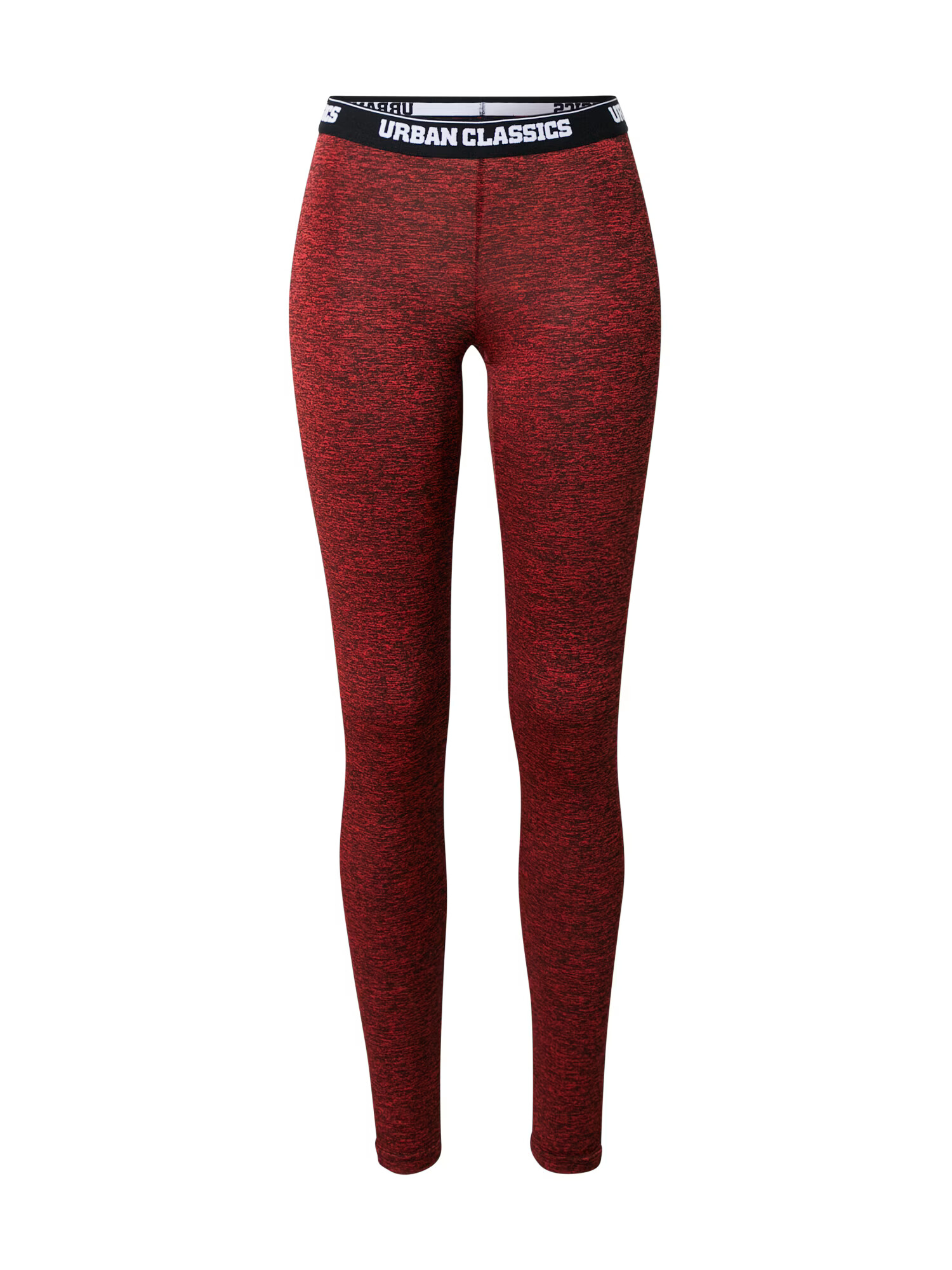 Urban Classics Leggings roșu vin / negru / alb - Pled.ro