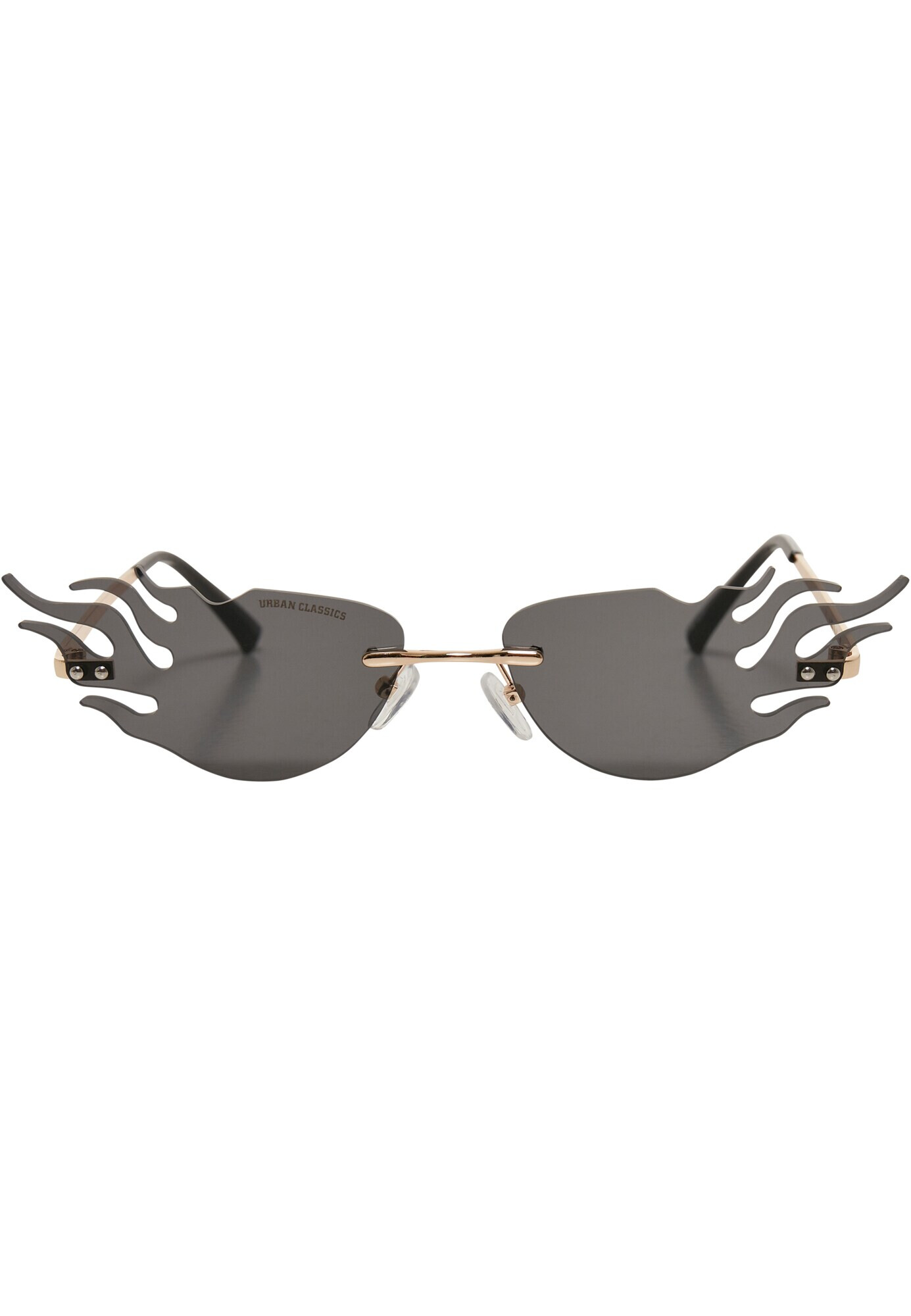 Urban Classics Ochelari de soare 'Flame' auriu / negru - Pled.ro