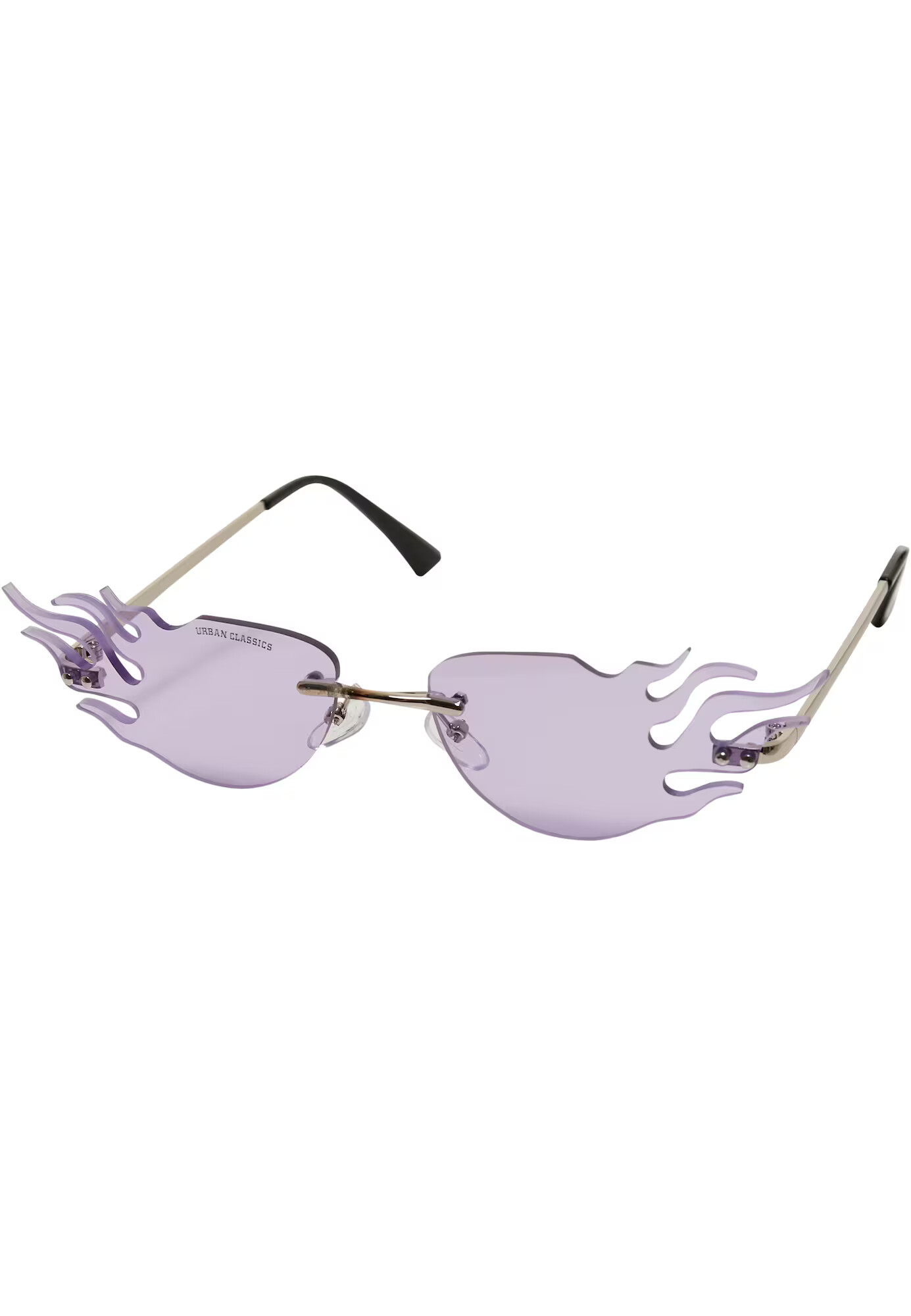 Urban Classics Ochelari de soare 'Flame' mov pastel / argintiu - Pled.ro