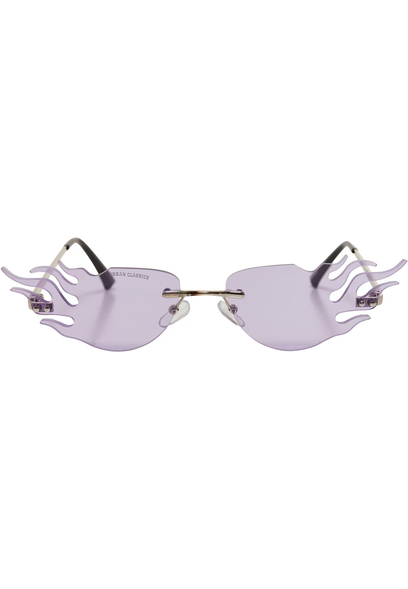 Urban Classics Ochelari de soare 'Flame' mov pastel / argintiu - Pled.ro