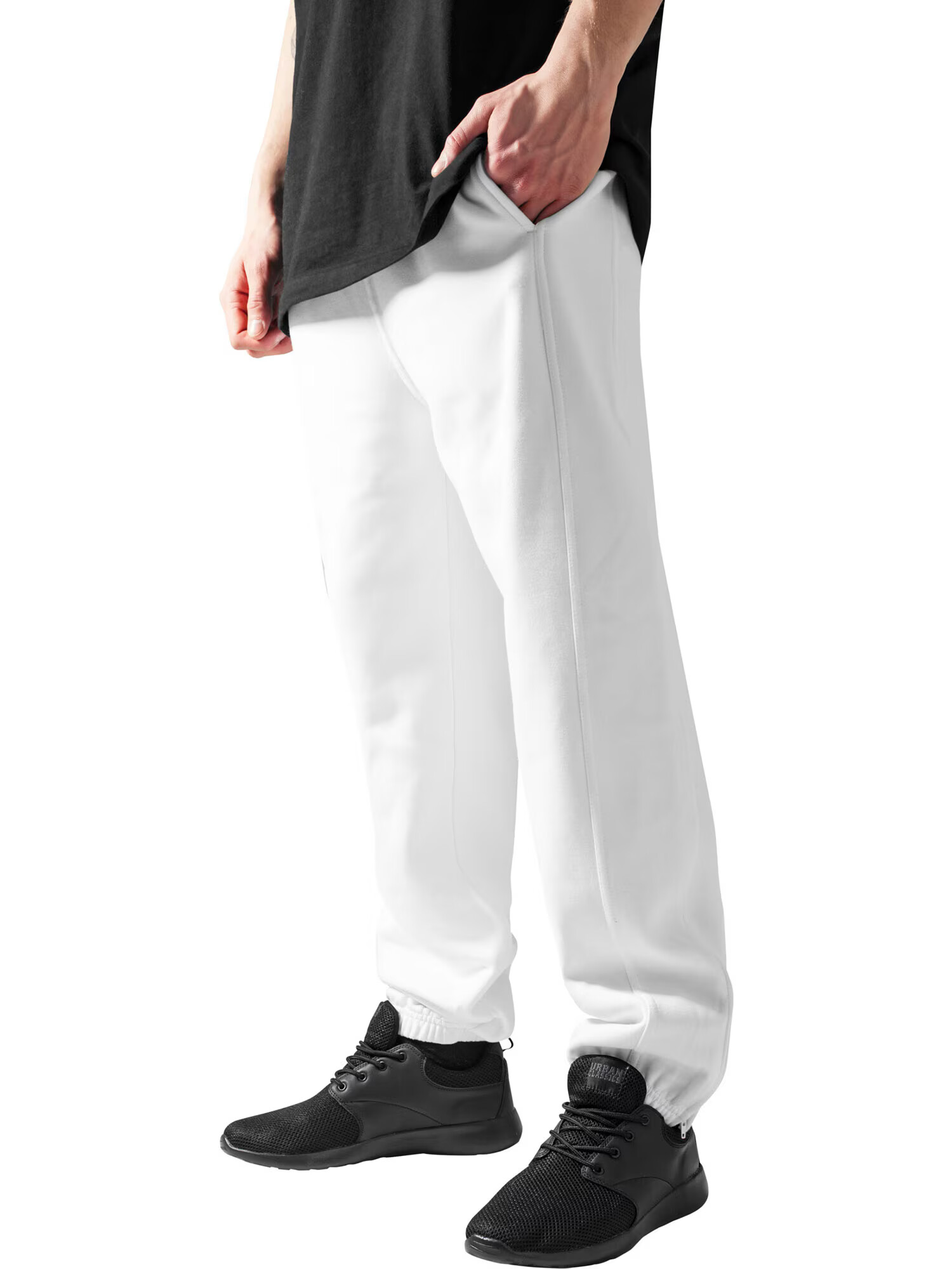 Urban Classics Pantaloni alb - Pled.ro