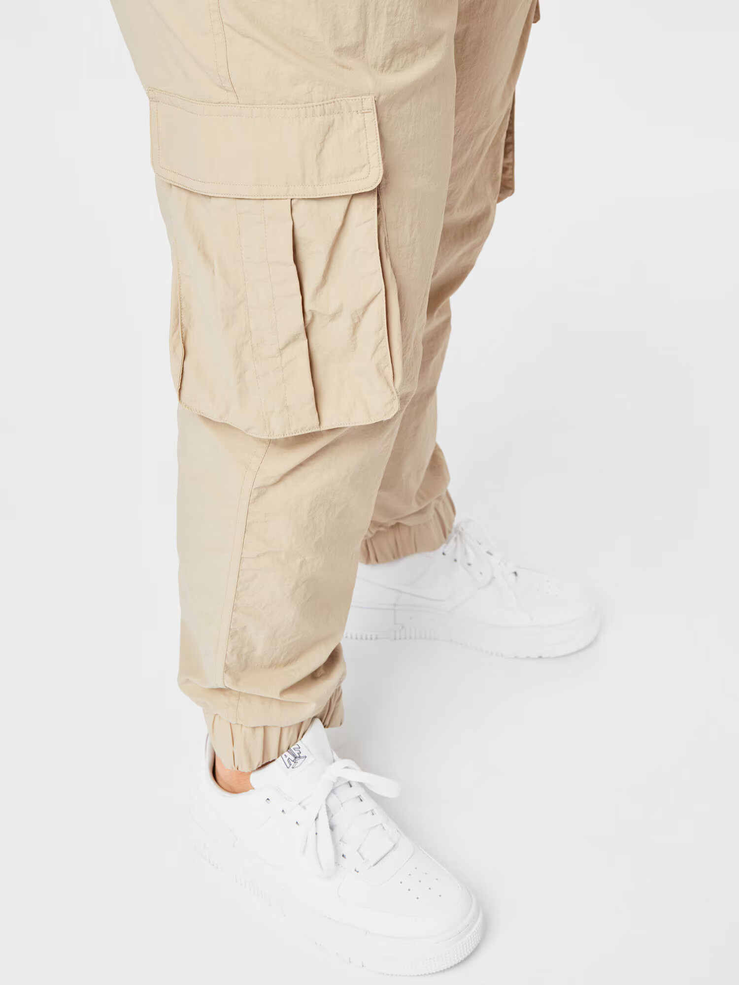 Urban Classics Pantaloni cu buzunare bej - Pled.ro