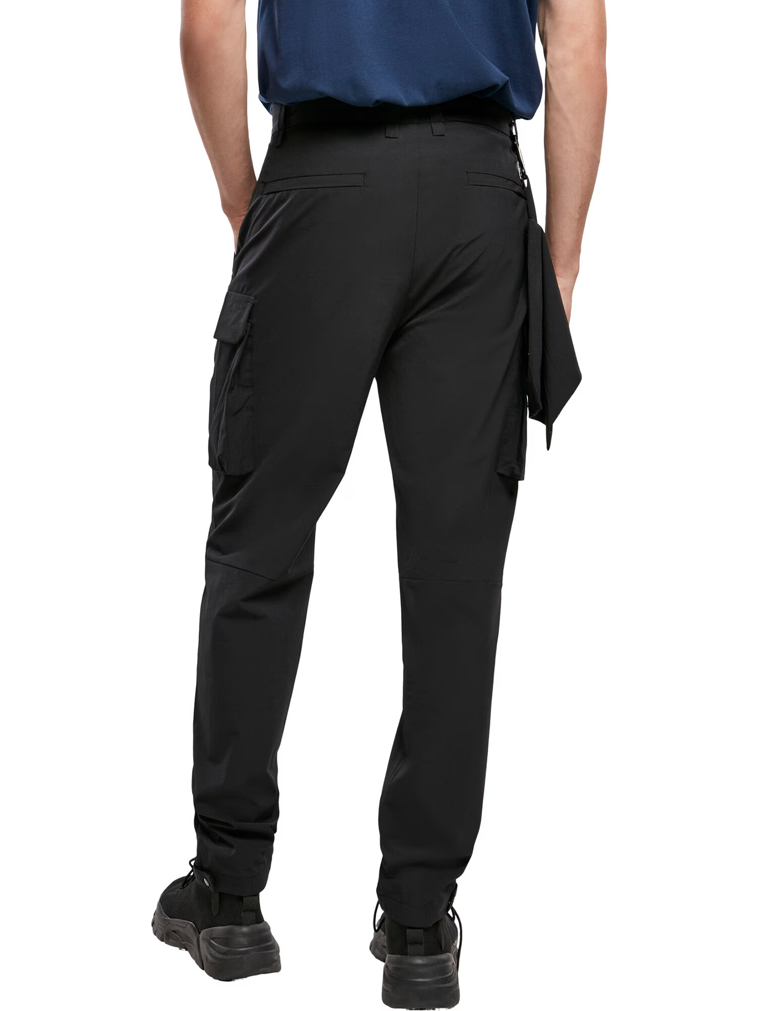 Urban Classics Pantaloni cu buzunare negru - Pled.ro