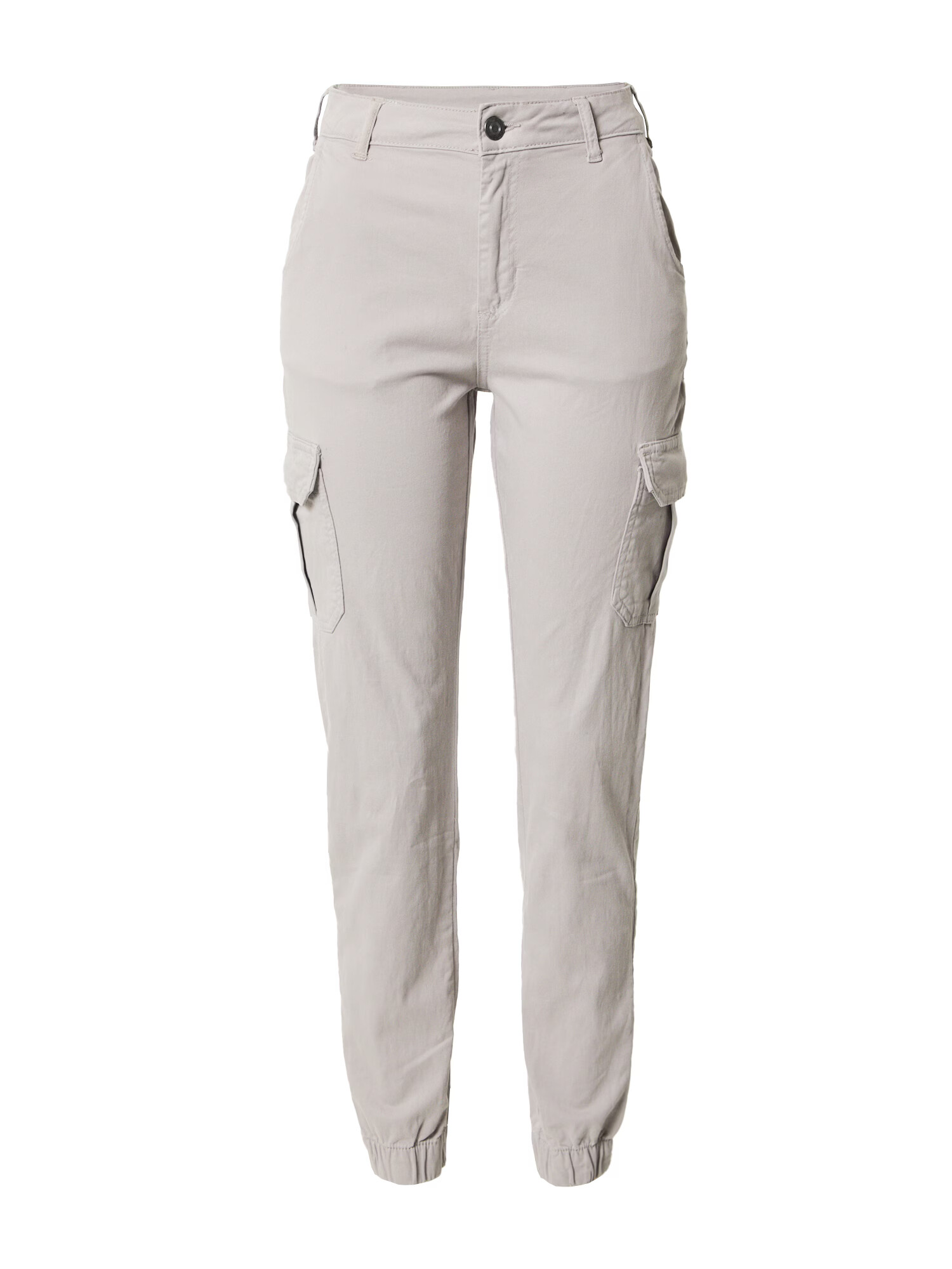 Urban Classics Pantaloni cu buzunare gri deschis - Pled.ro