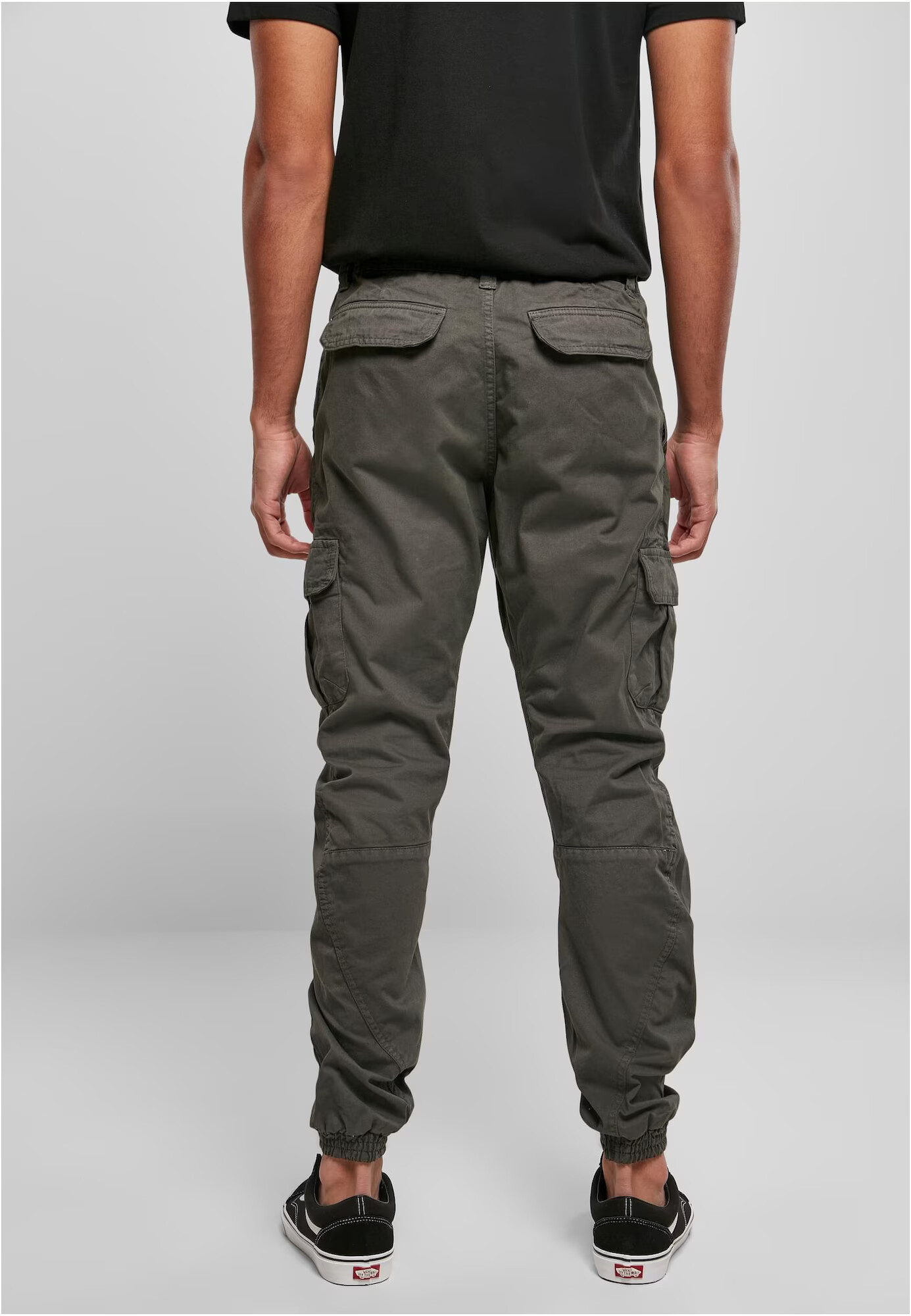 Urban Classics Pantaloni cu buzunare gri grafit - Pled.ro