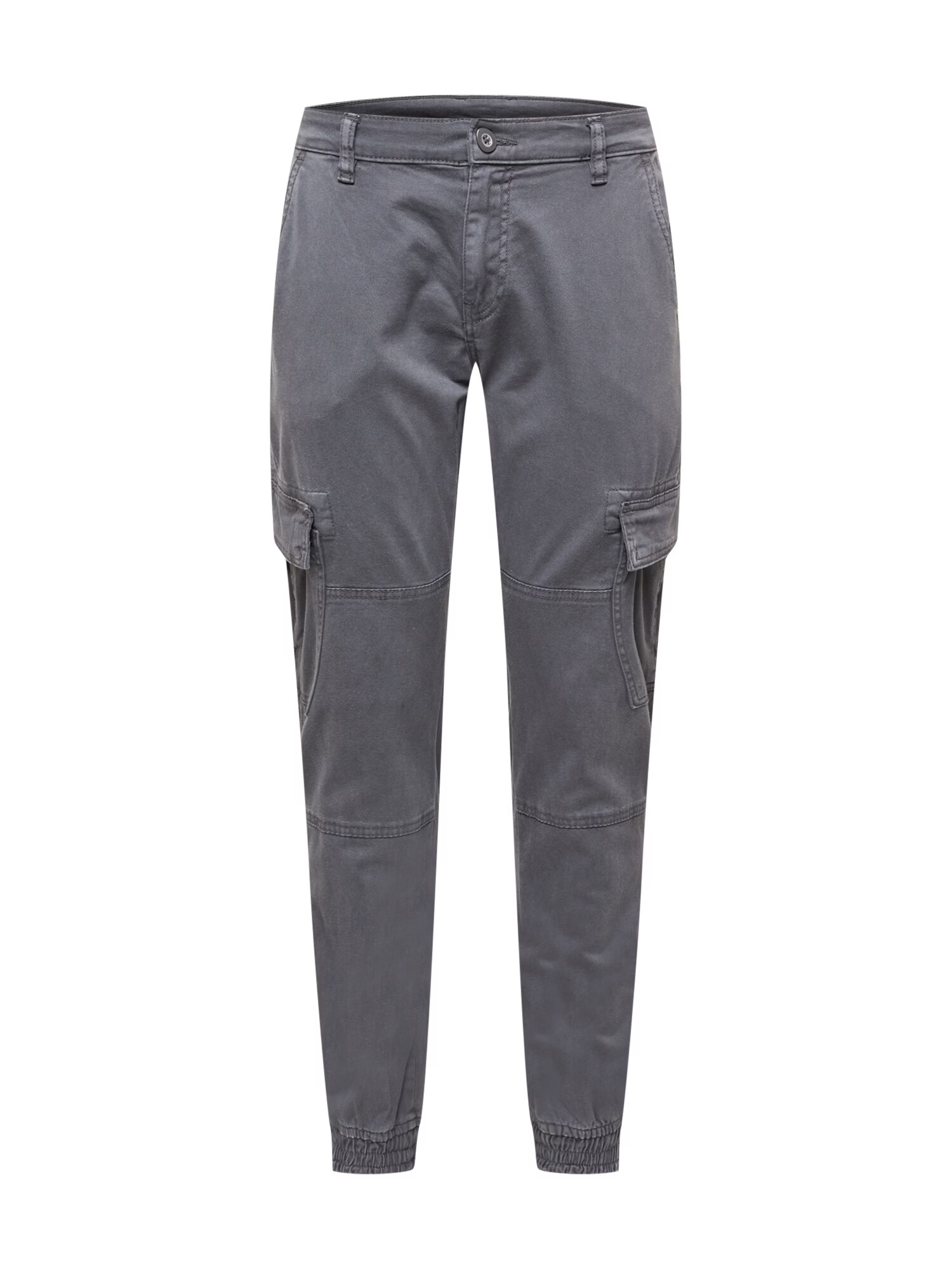 Urban Classics Pantaloni cu buzunare gri închis - Pled.ro