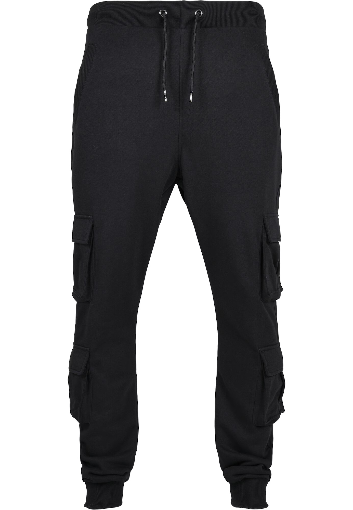 Urban Classics Pantaloni cu buzunare negru - Pled.ro