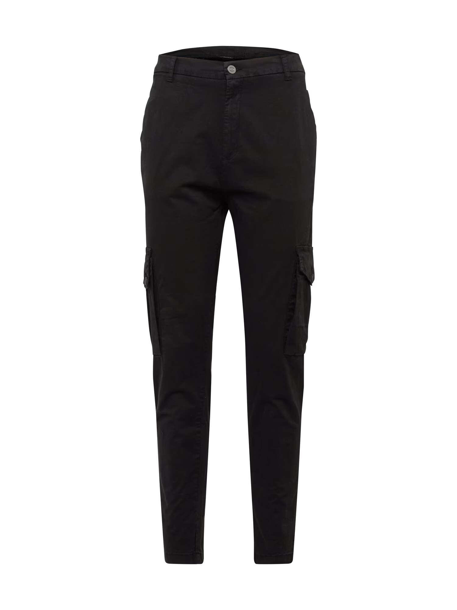 Urban Classics Pantaloni cu buzunare negru - Pled.ro