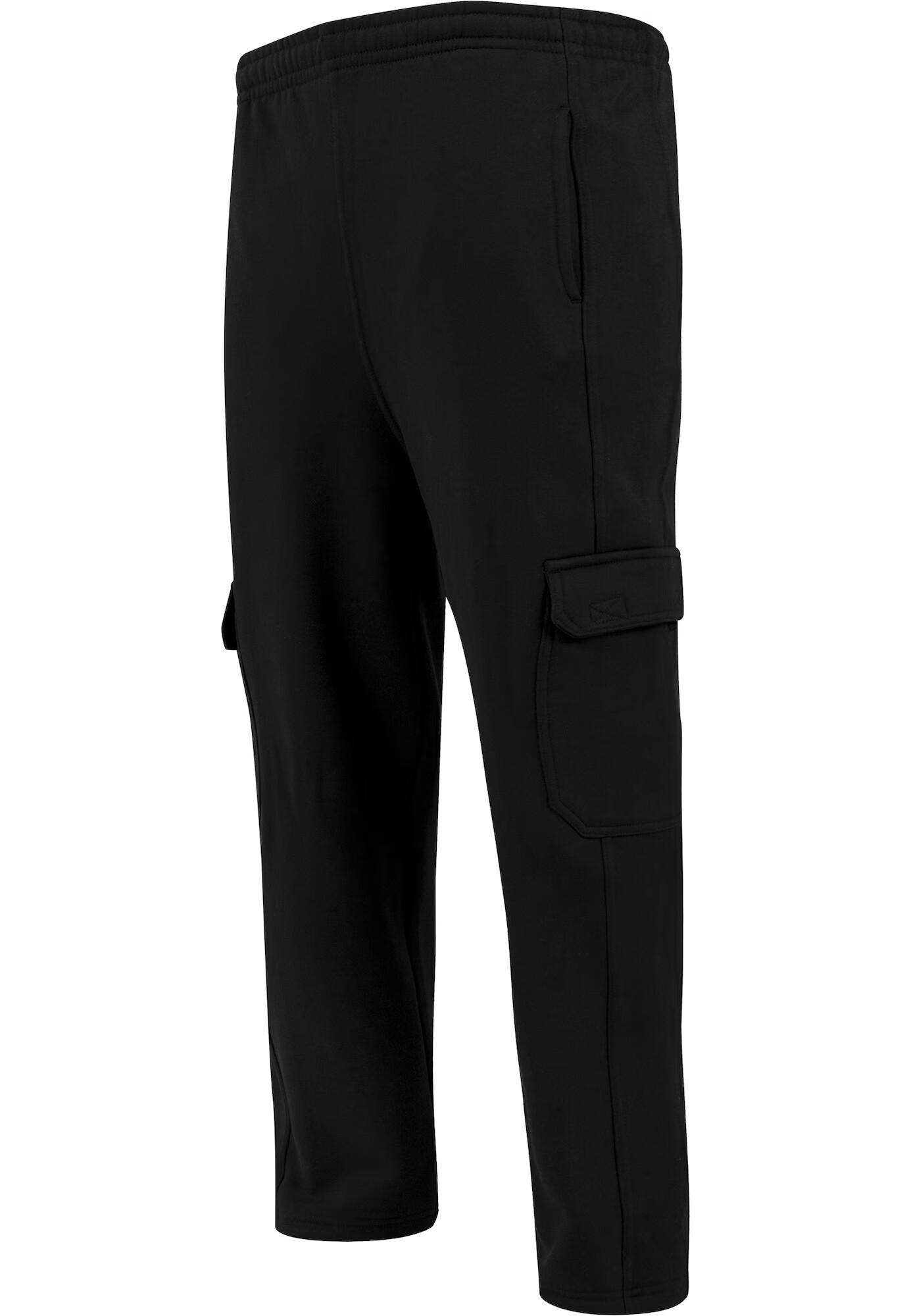 Urban Classics Pantaloni cu buzunare negru - Pled.ro