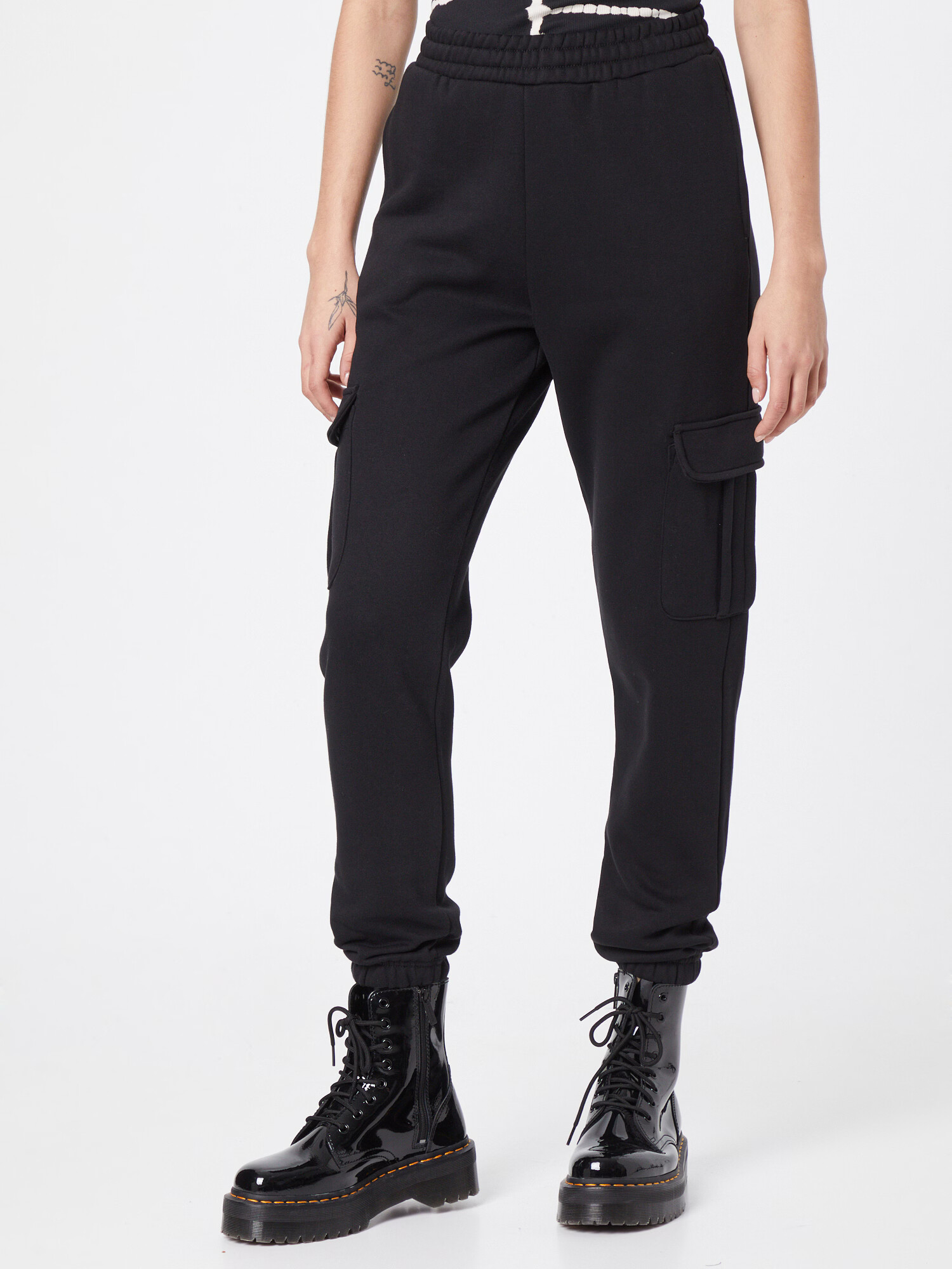 Urban Classics Pantaloni cu buzunare negru - Pled.ro