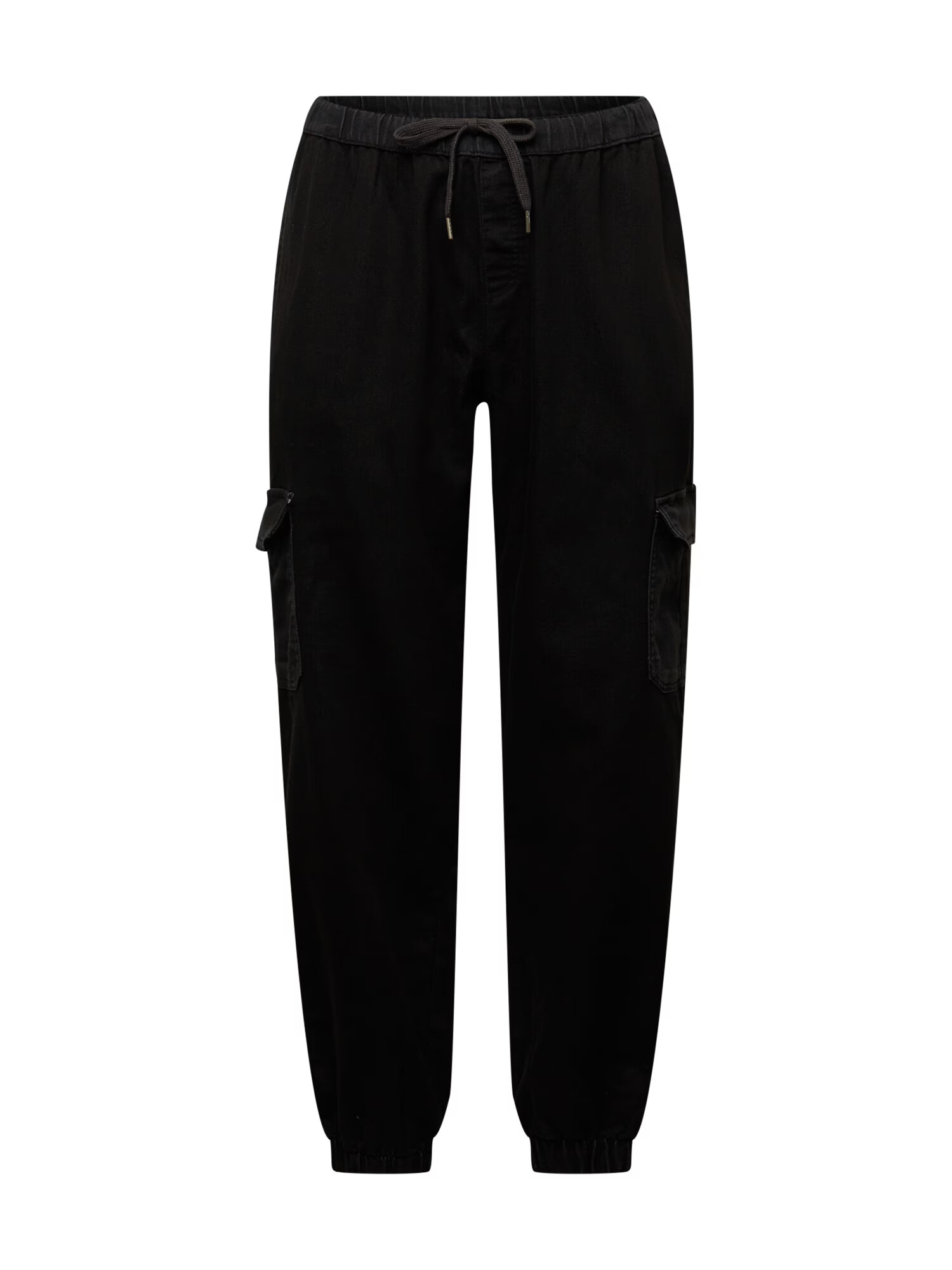 Urban Classics Pantaloni cu buzunare negru - Pled.ro