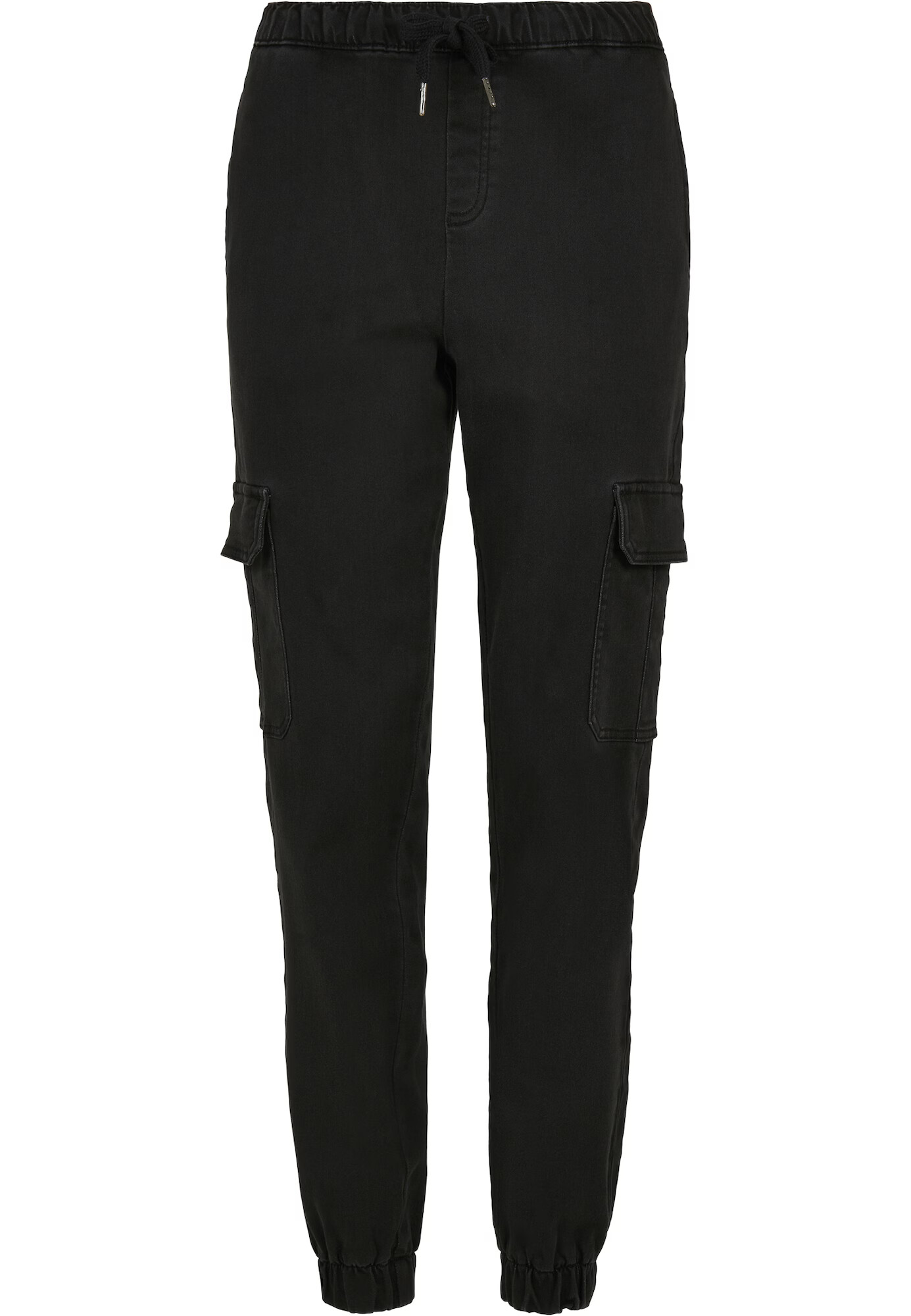 Urban Classics Pantaloni cu buzunare negru - Pled.ro