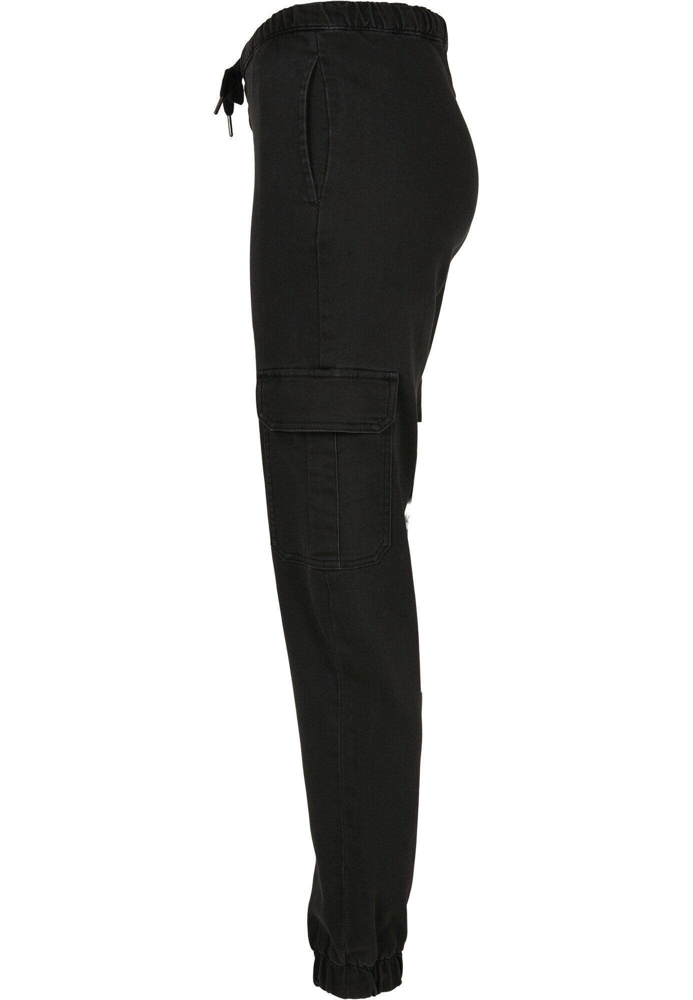 Urban Classics Pantaloni cu buzunare negru - Pled.ro