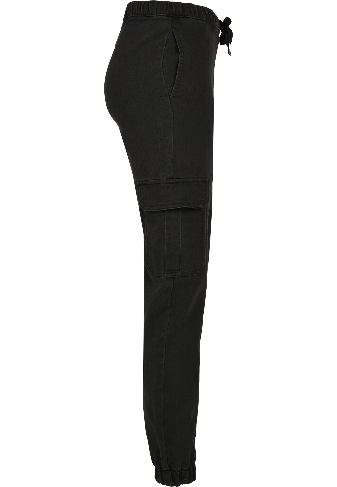 Urban Classics Pantaloni cu buzunare negru - Pled.ro