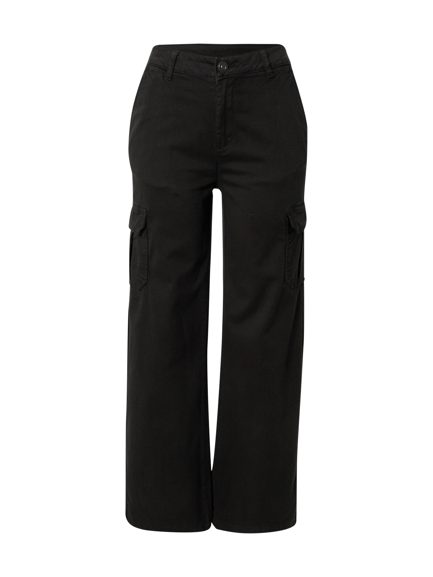 Urban Classics Pantaloni cu buzunare negru - Pled.ro