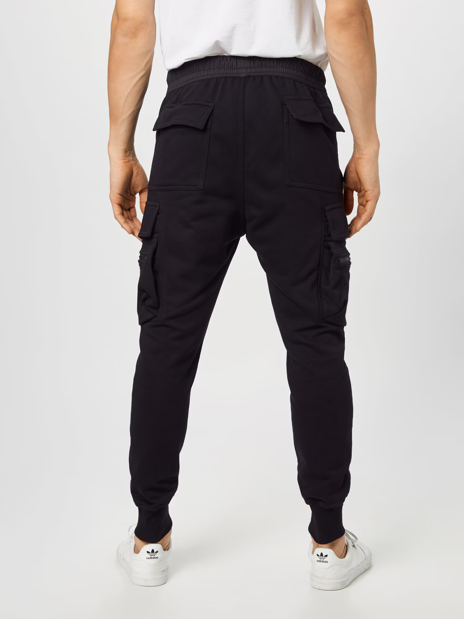 Urban Classics Pantaloni cu buzunare negru - Pled.ro