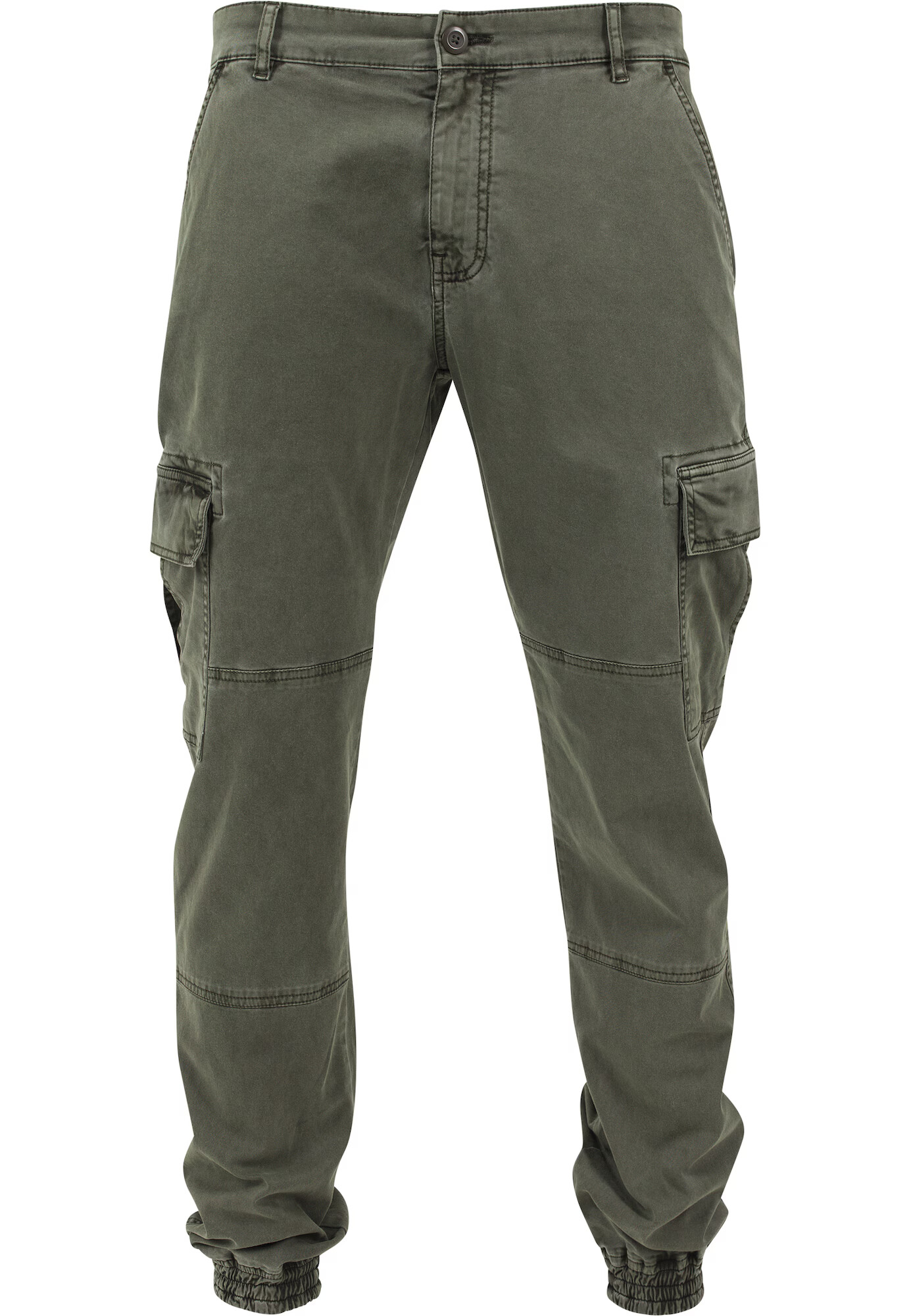 Urban Classics Pantaloni cu buzunare oliv - Pled.ro