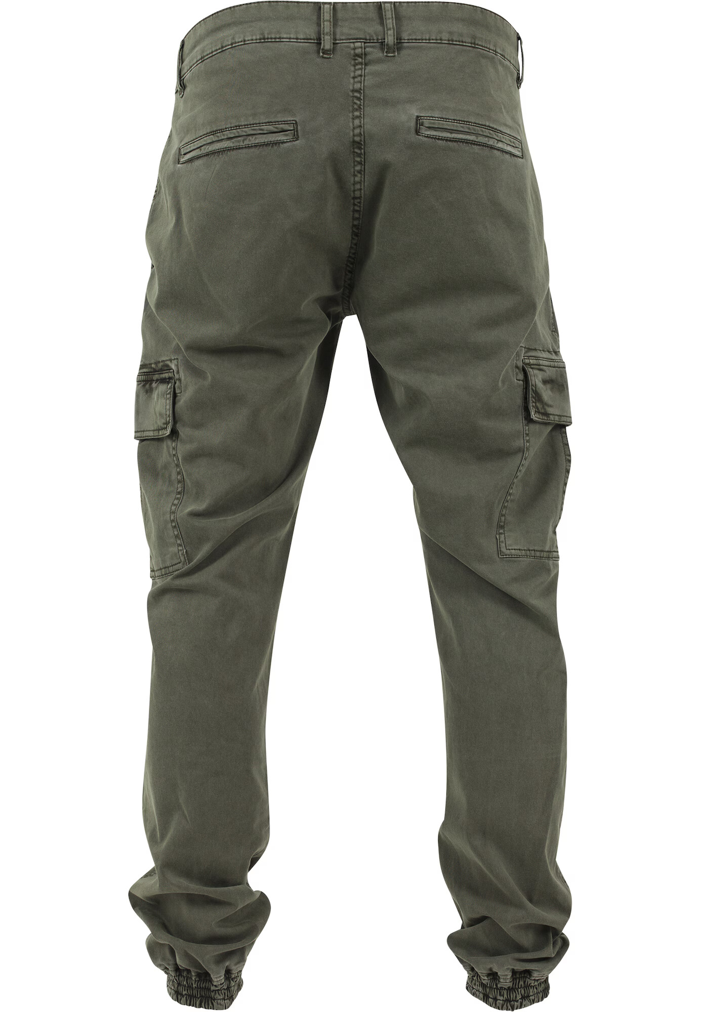 Urban Classics Pantaloni cu buzunare oliv - Pled.ro