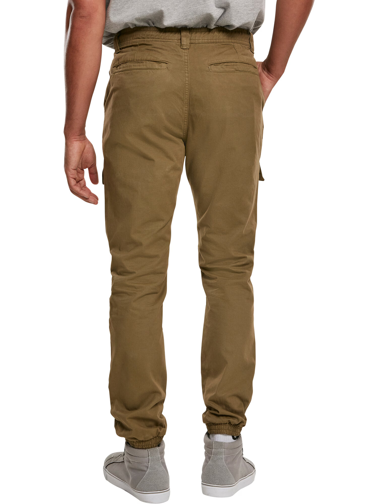 Urban Classics Pantaloni cu buzunare oliv - Pled.ro