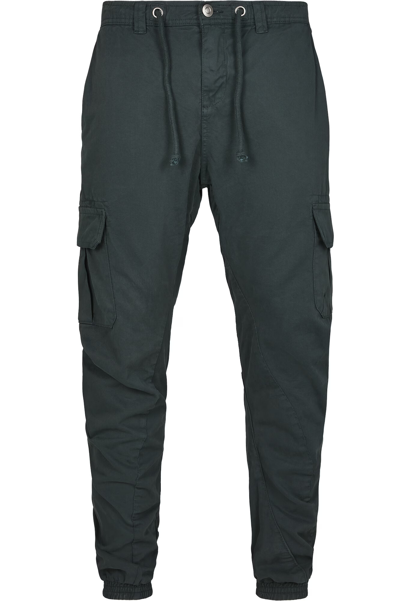 Urban Classics Pantaloni cu buzunare verde închis - Pled.ro