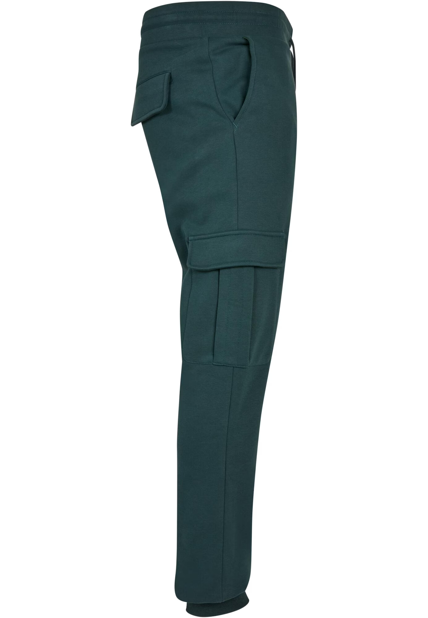 Urban Classics Pantaloni cu buzunare verde smarald - Pled.ro