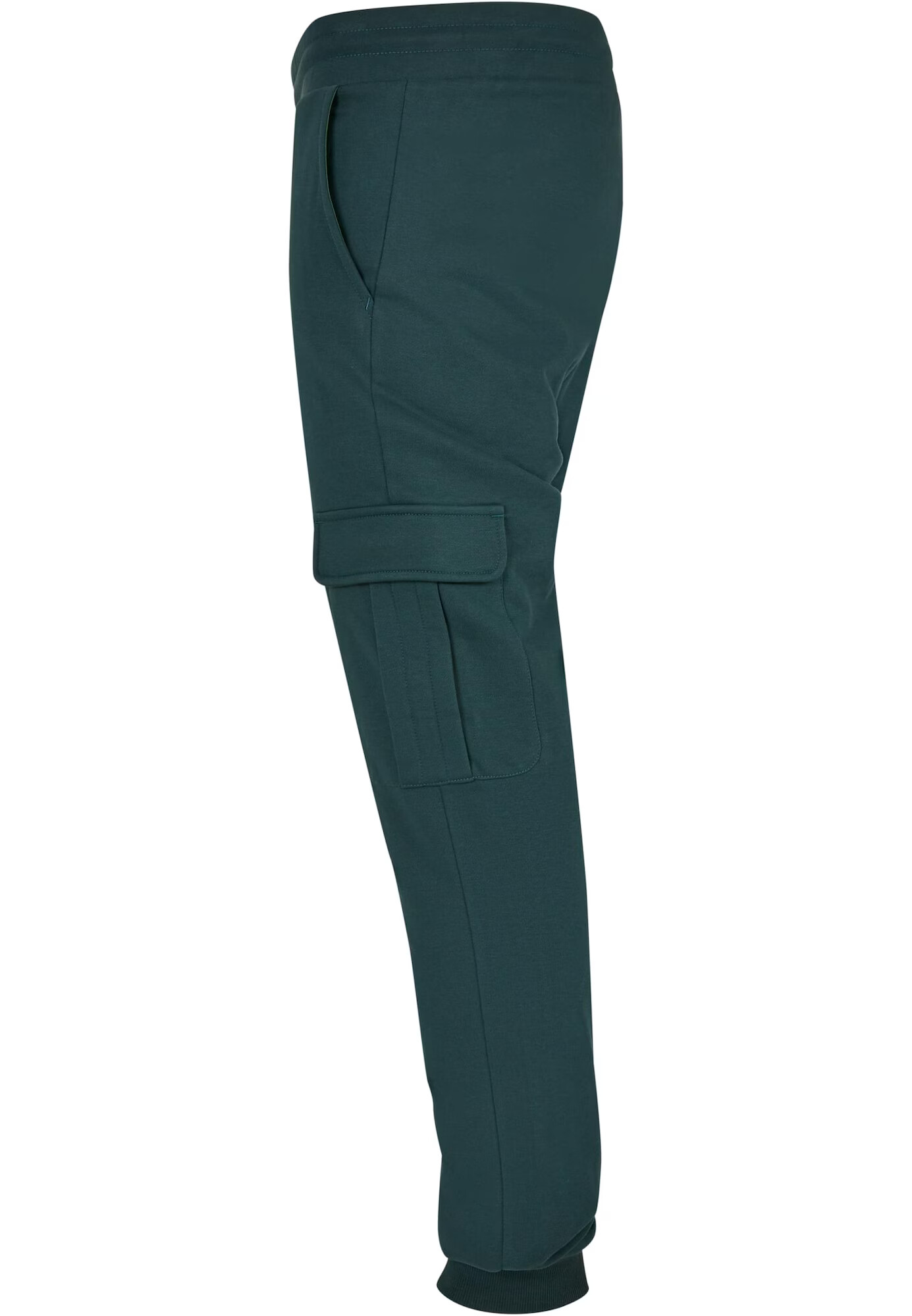 Urban Classics Pantaloni cu buzunare verde smarald - Pled.ro