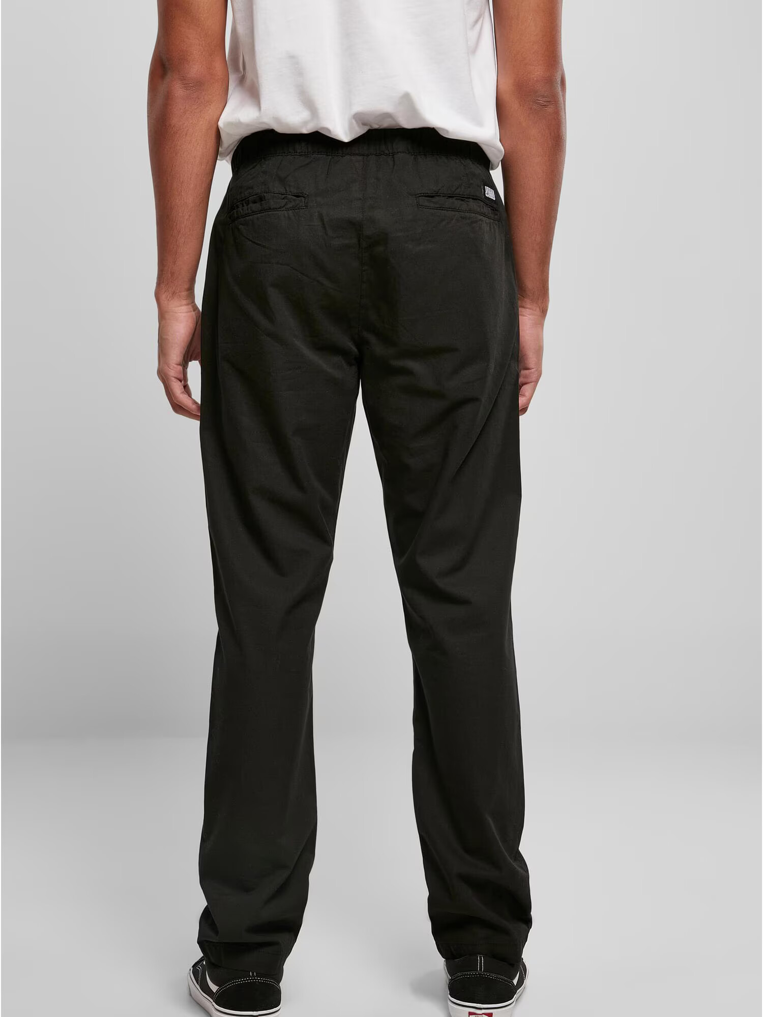 Urban Classics Pantaloni eleganți negru - Pled.ro