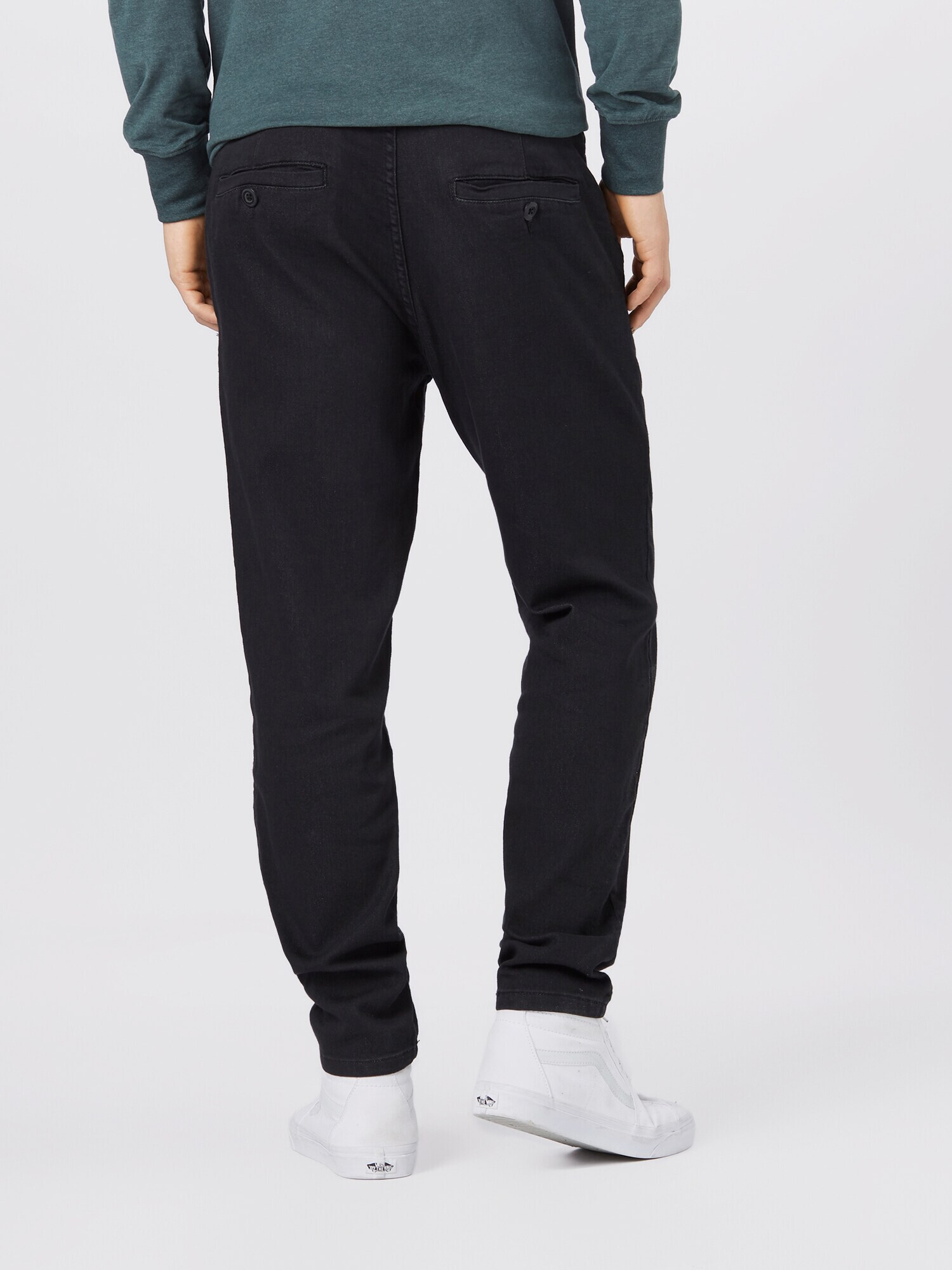 Urban Classics Pantaloni eleganți negru - Pled.ro