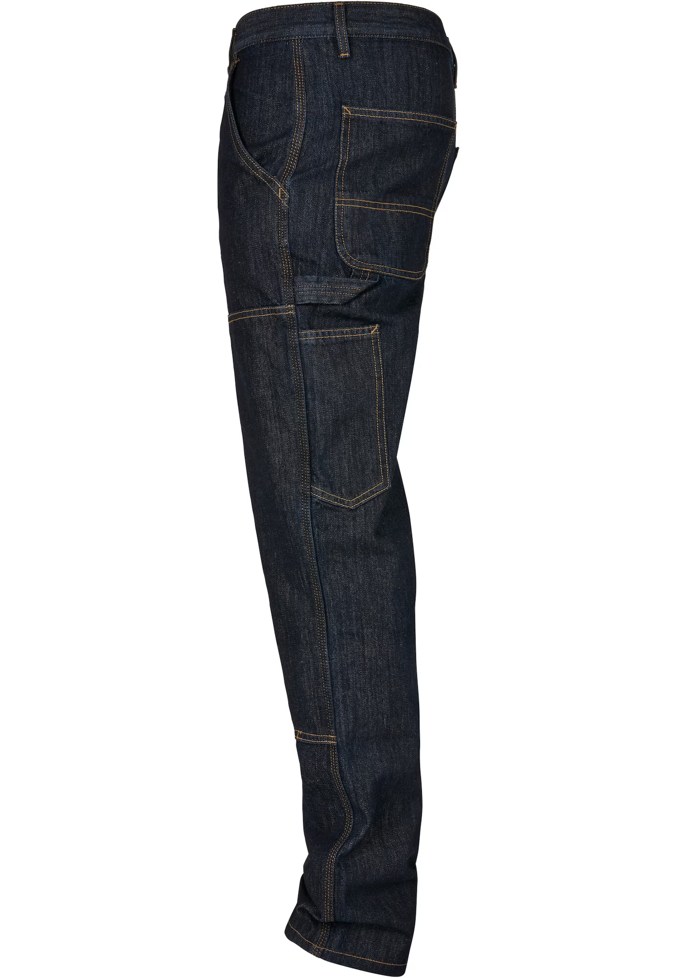 Urban Classics Pantaloni eleganți negru denim - Pled.ro