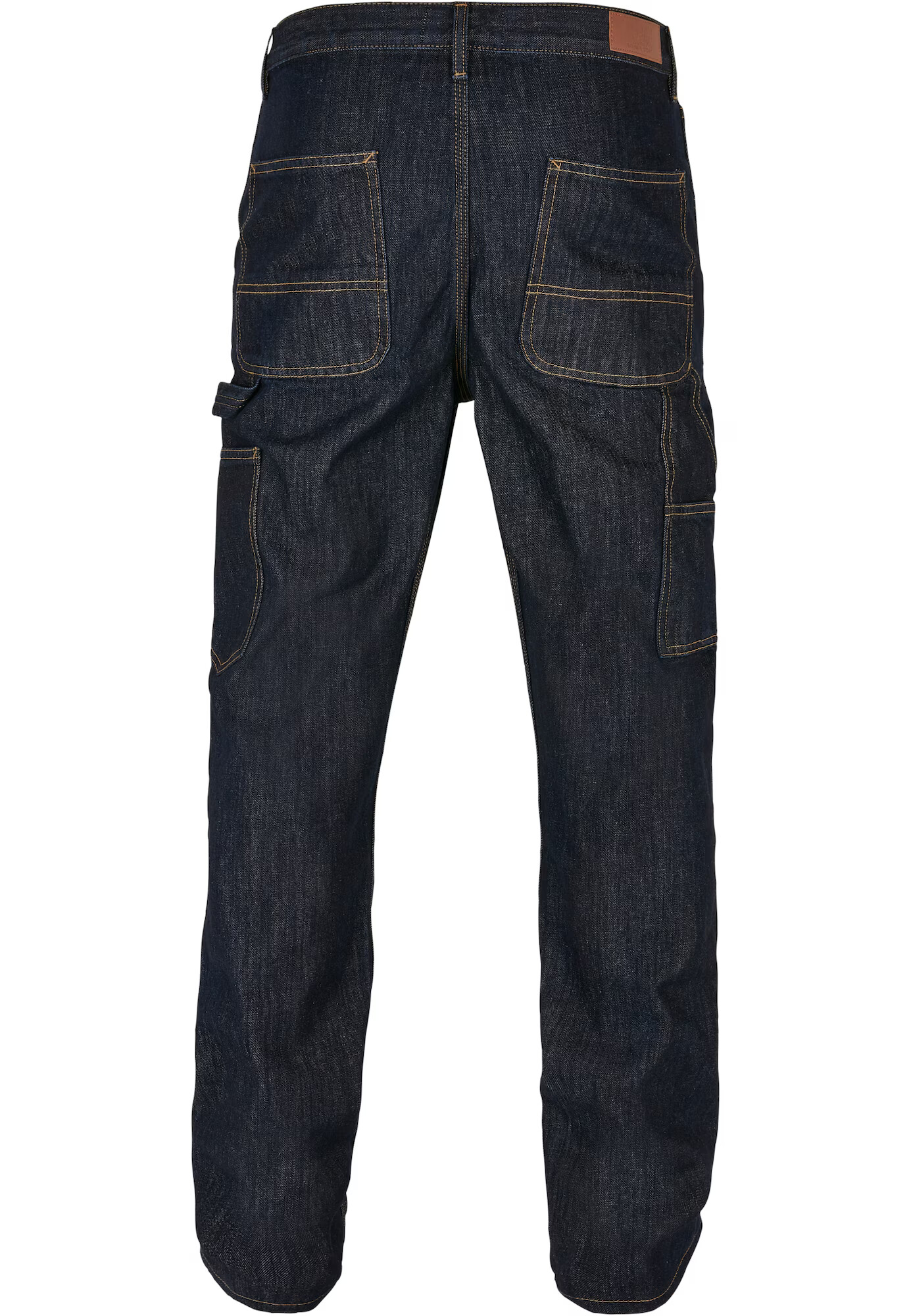 Urban Classics Pantaloni eleganți negru denim - Pled.ro