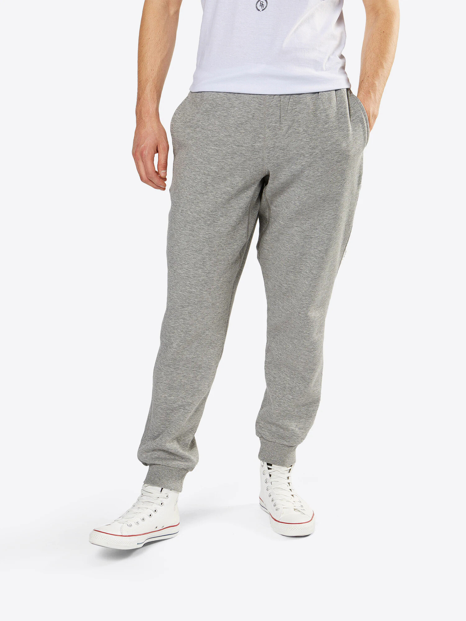 Urban Classics Pantaloni gri amestecat - Pled.ro