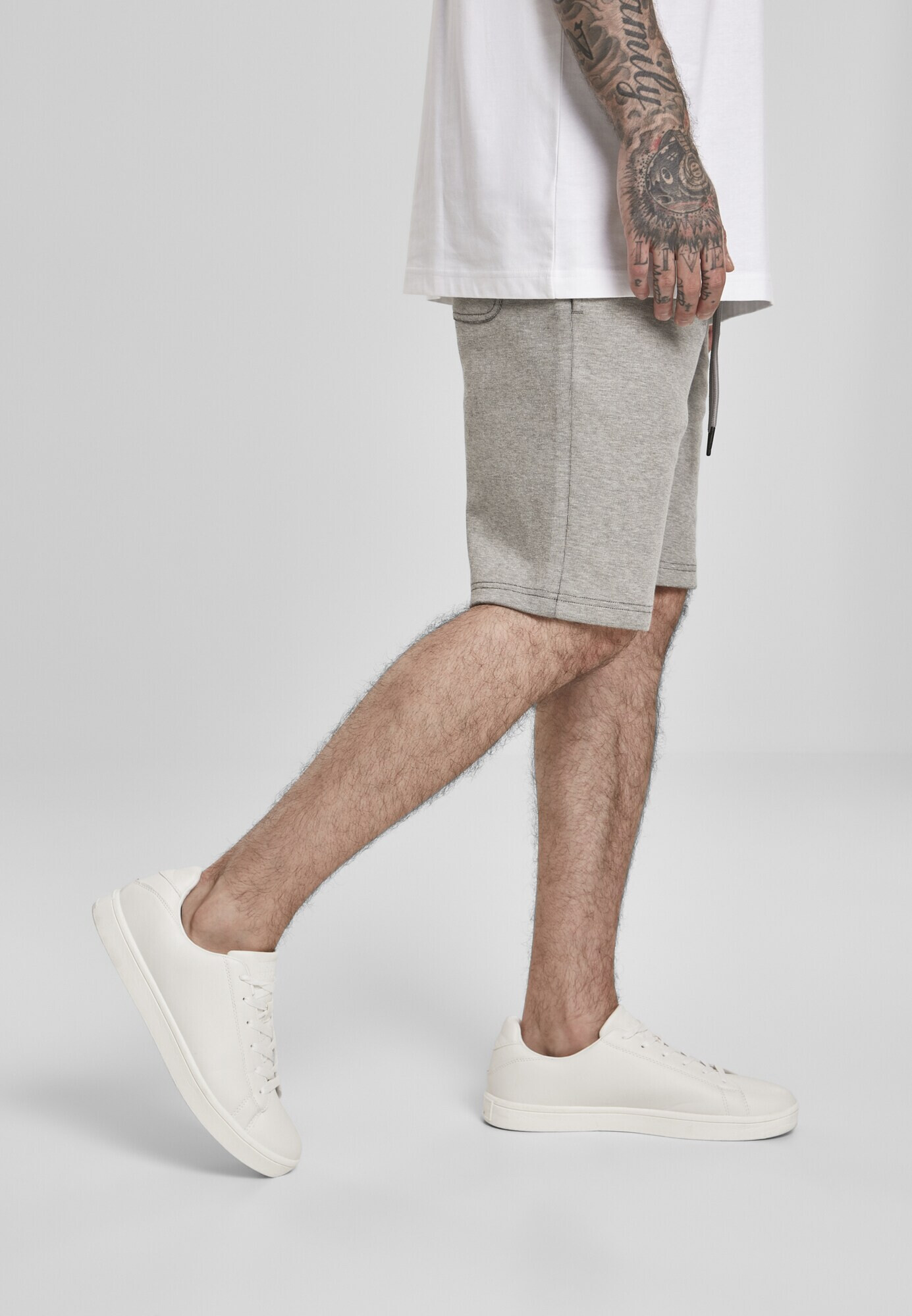 Urban Classics Pantaloni gri deschis - Pled.ro