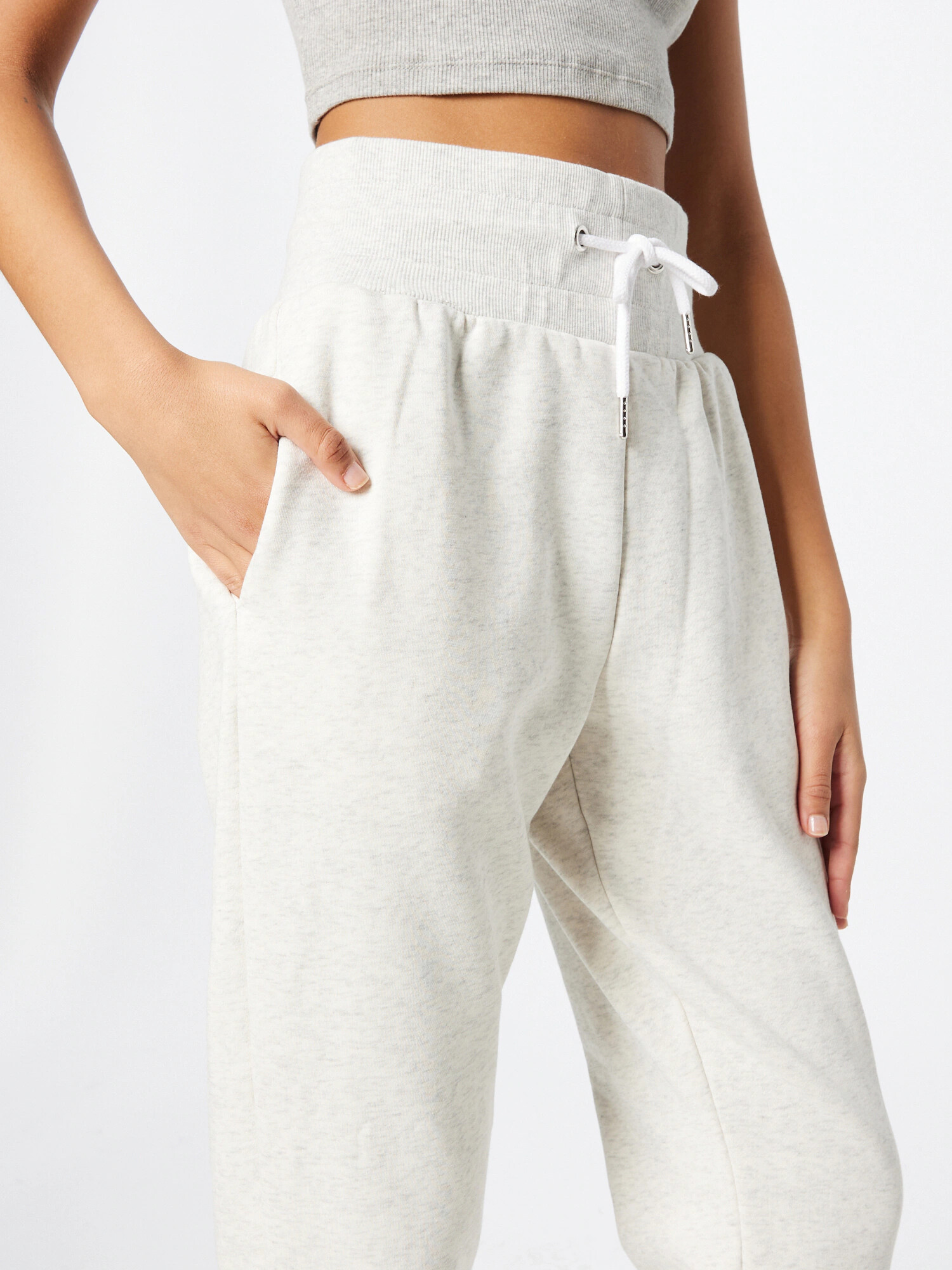 Urban Classics Pantaloni gri deschis - Pled.ro