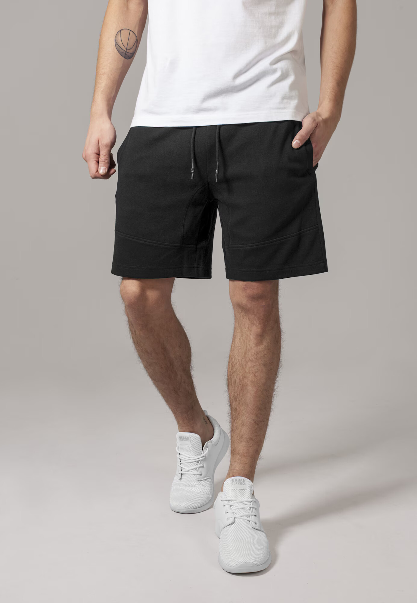 Urban Classics Pantaloni 'Interlock' negru - Pled.ro