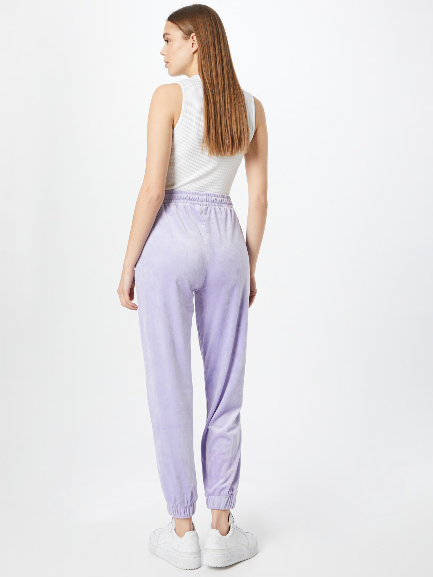 Urban Classics Pantaloni mov pastel - Pled.ro